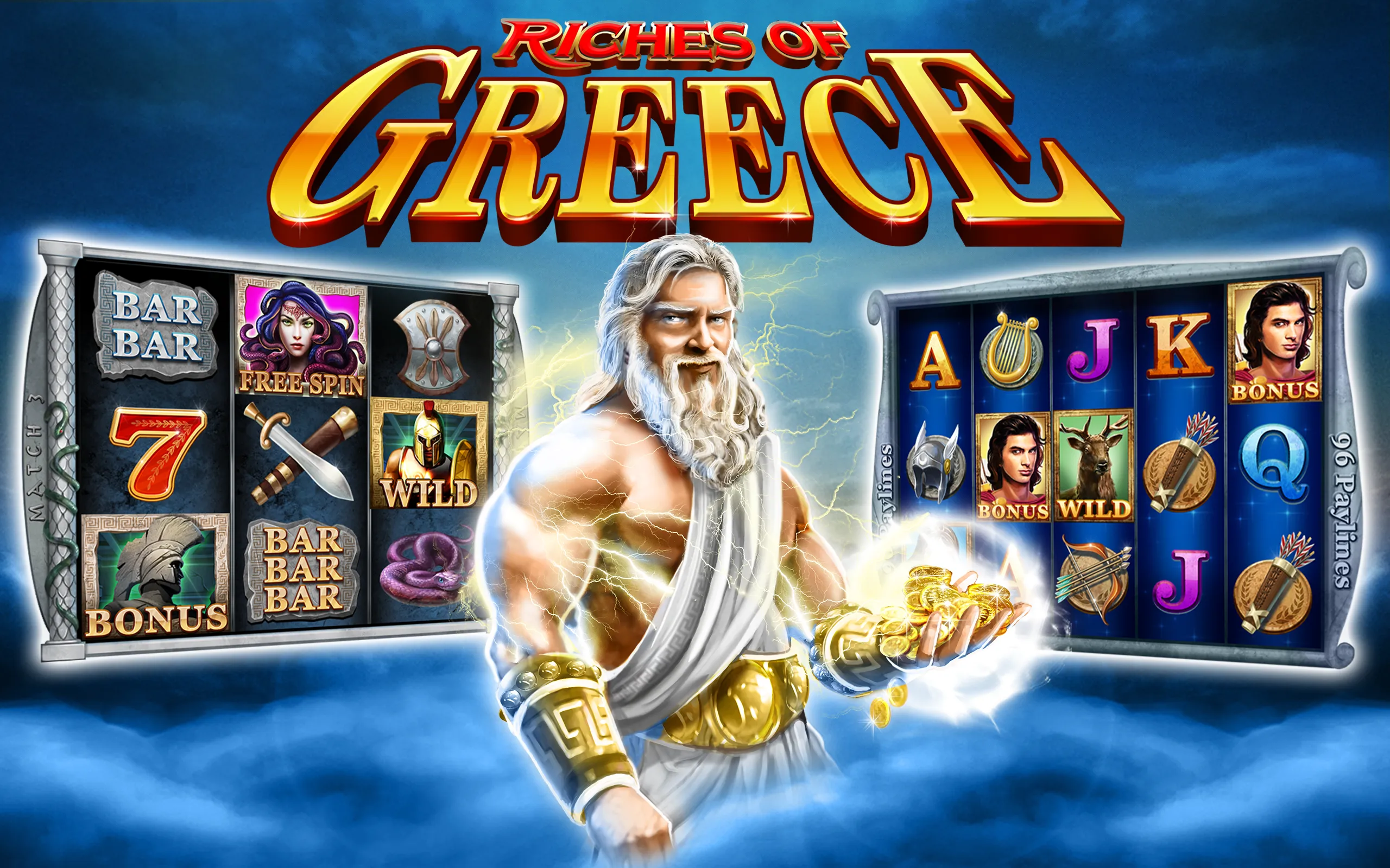 Gods of Greece Slots | Indus Appstore | Screenshot