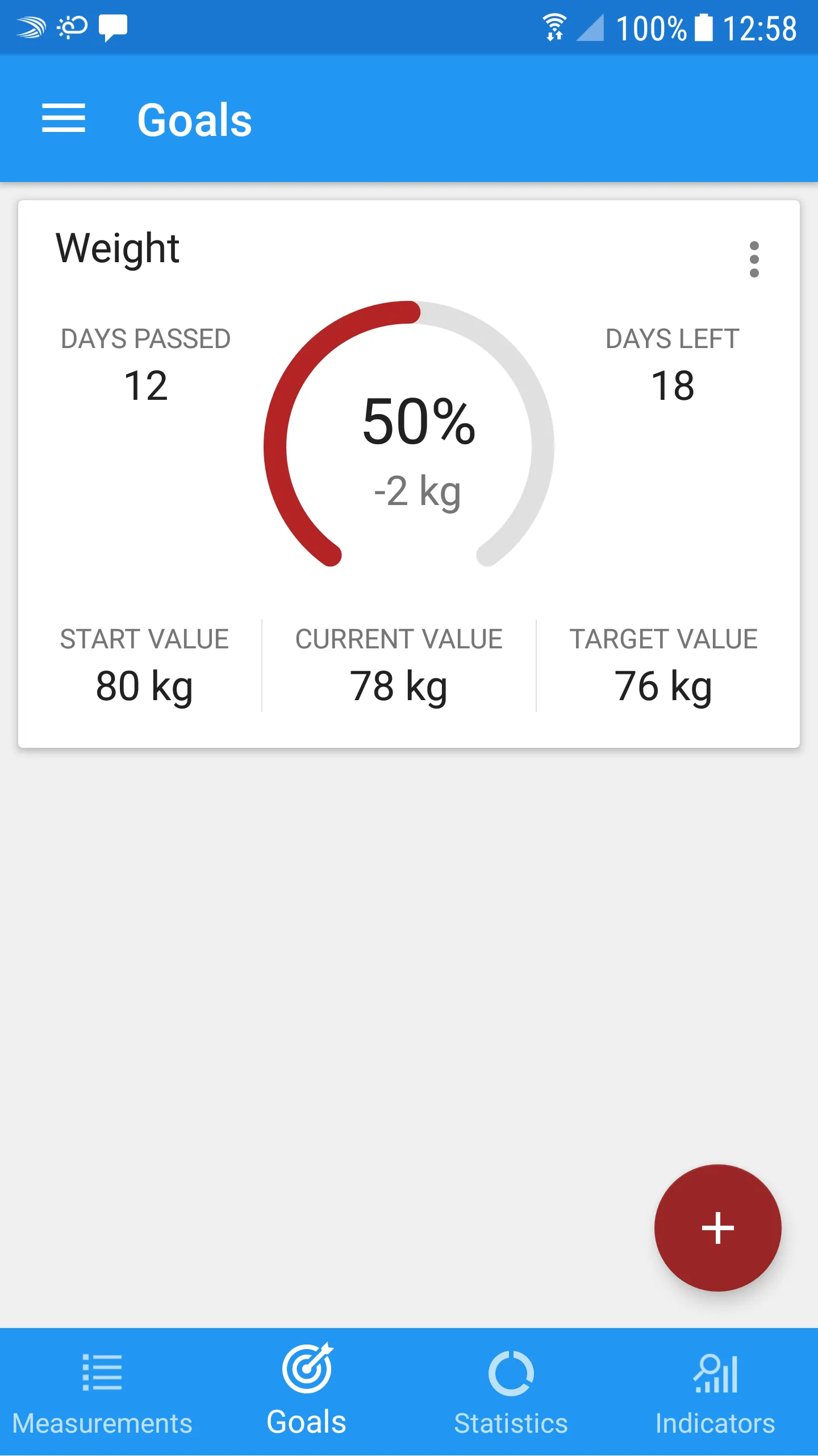 Body measurements - weight, BM | Indus Appstore | Screenshot