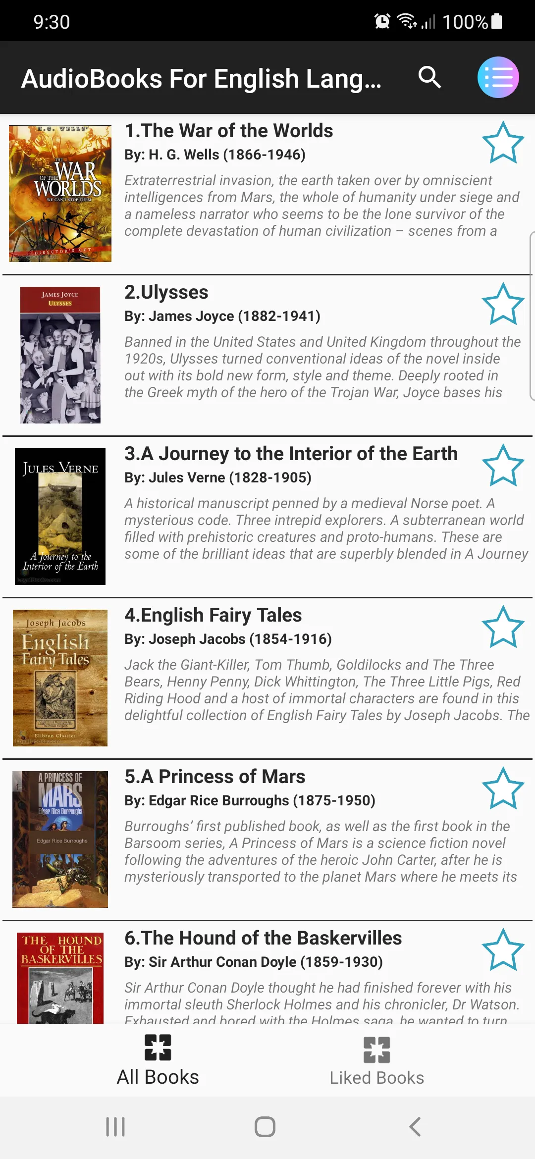 AudioBooks For English Learner | Indus Appstore | Screenshot