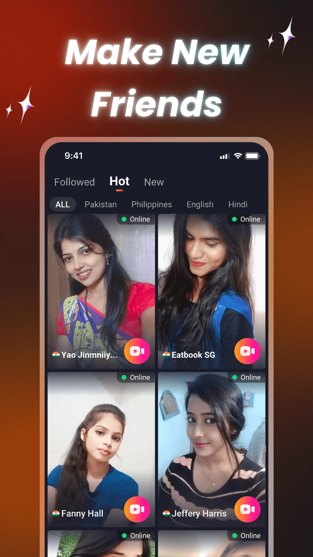 Yuuki - Video chat | Indus Appstore | Screenshot