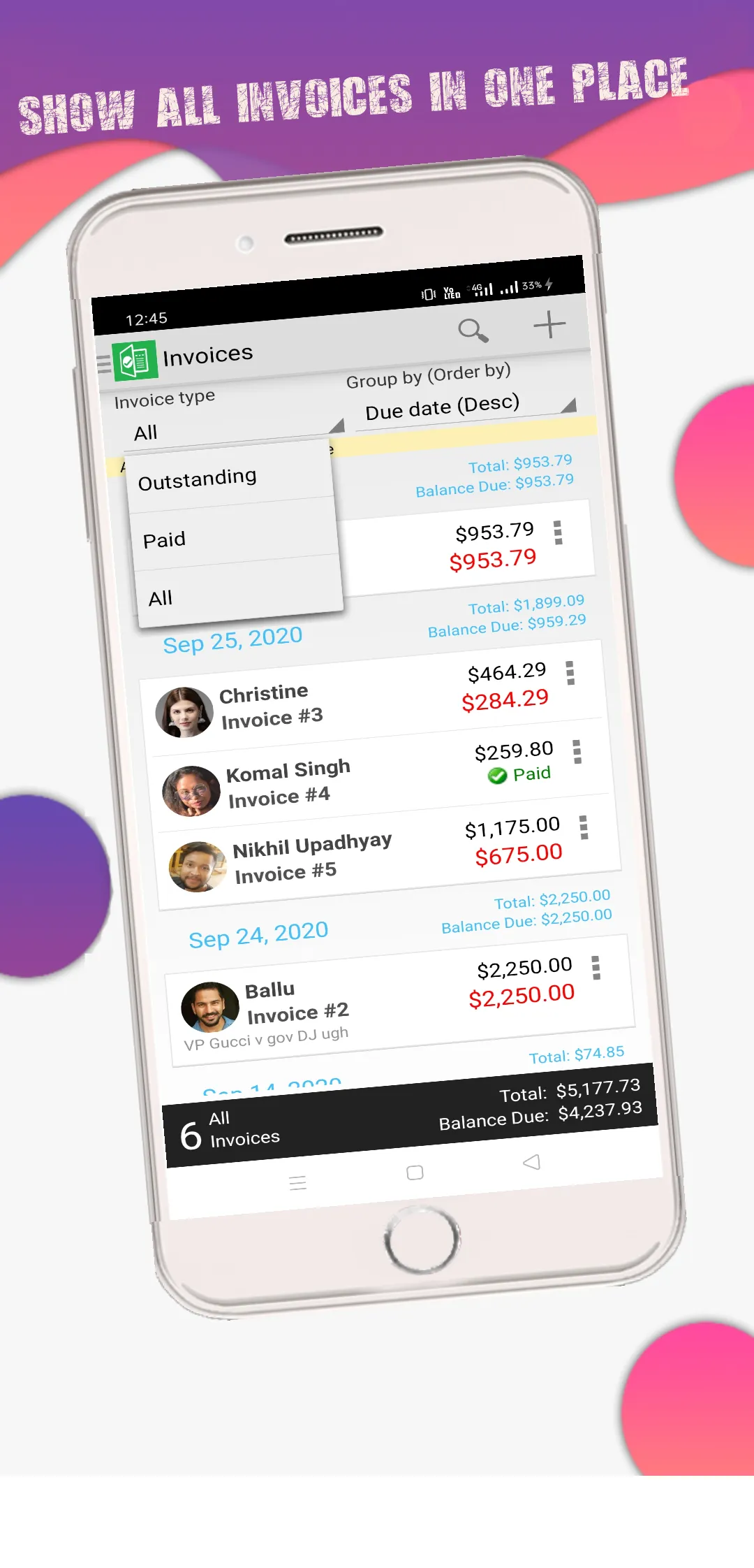 Invoice Maker | Indus Appstore | Screenshot