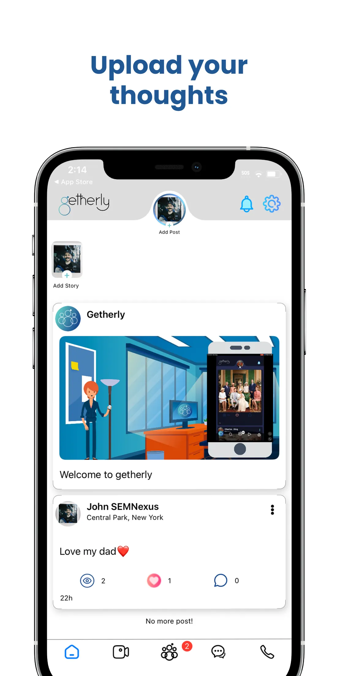 Getherly: Family Network | Indus Appstore | Screenshot