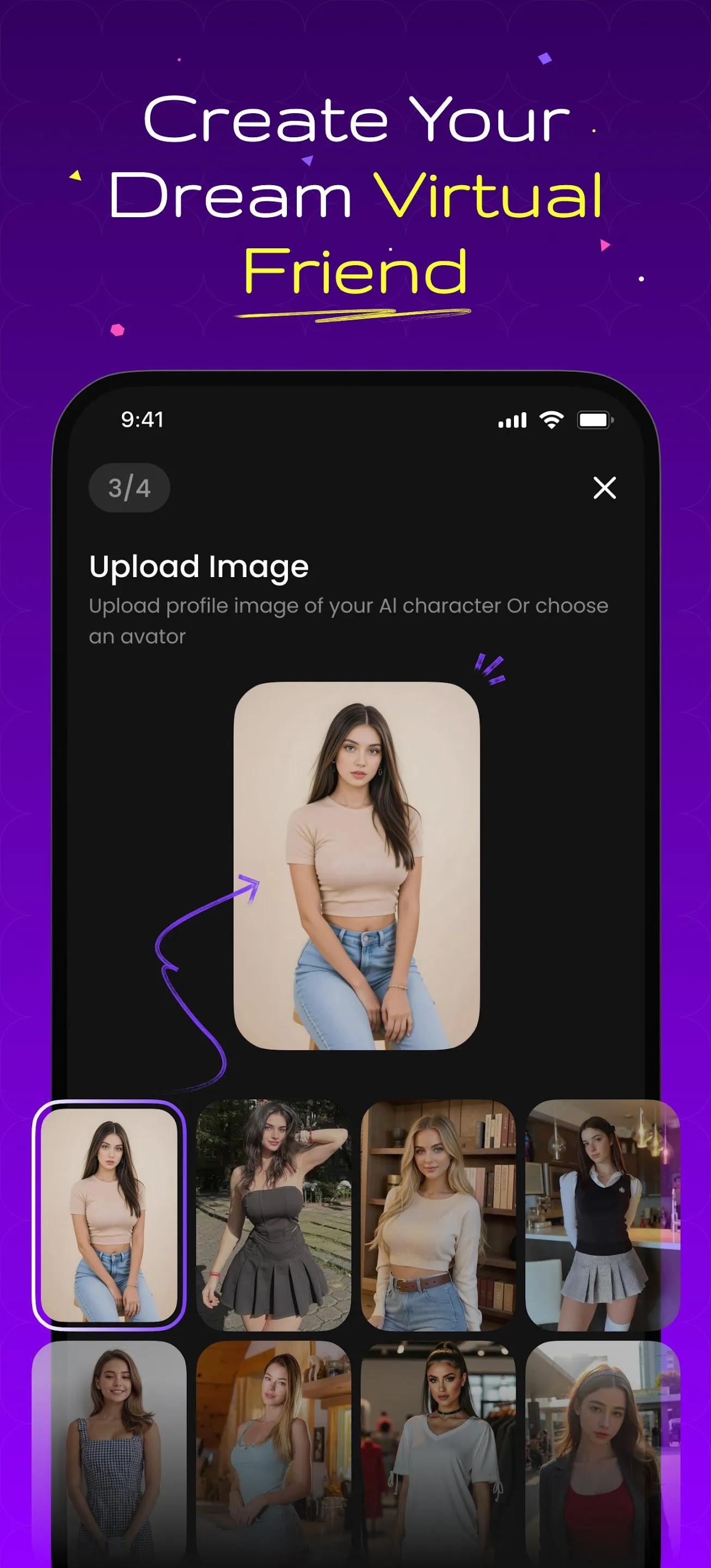 Fantasy.AI:Chat With Character | Indus Appstore | Screenshot