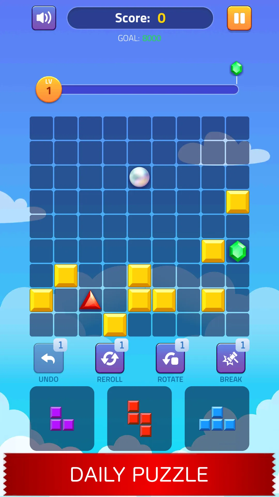 Block Puzzle - Gems Adventure | Indus Appstore | Screenshot