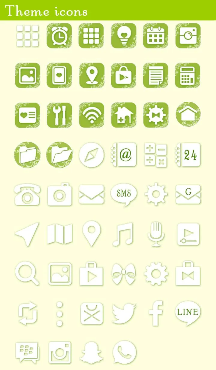 Cute Theme-Mimosa Flowers- | Indus Appstore | Screenshot