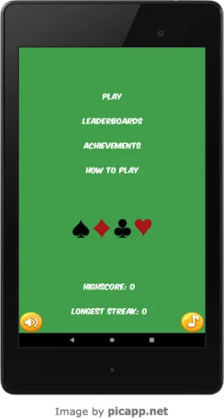 Hi-Lo DELUX High Low card game | Indus Appstore | Screenshot