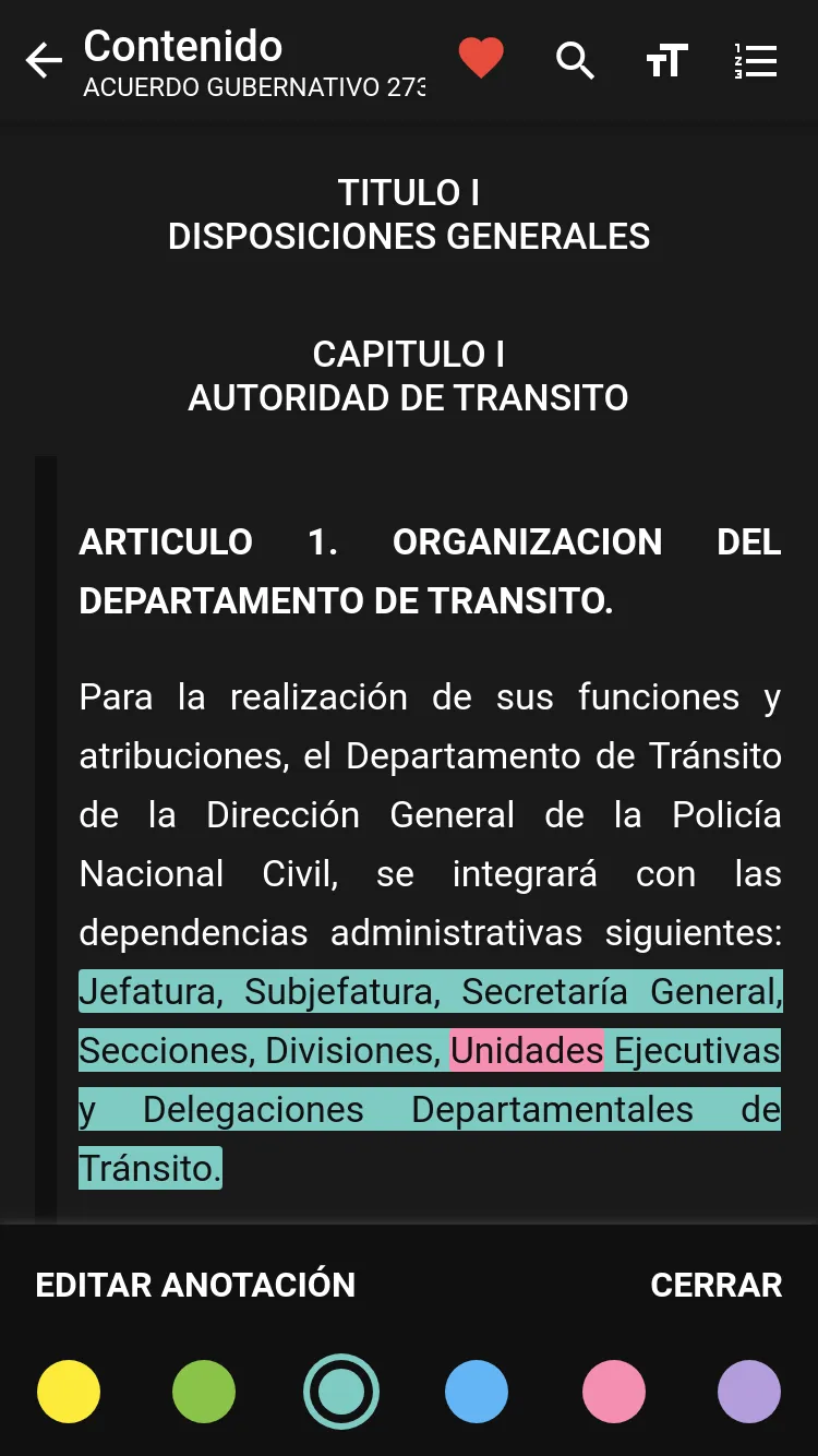 Juris - Leyes de Guatemala | Indus Appstore | Screenshot