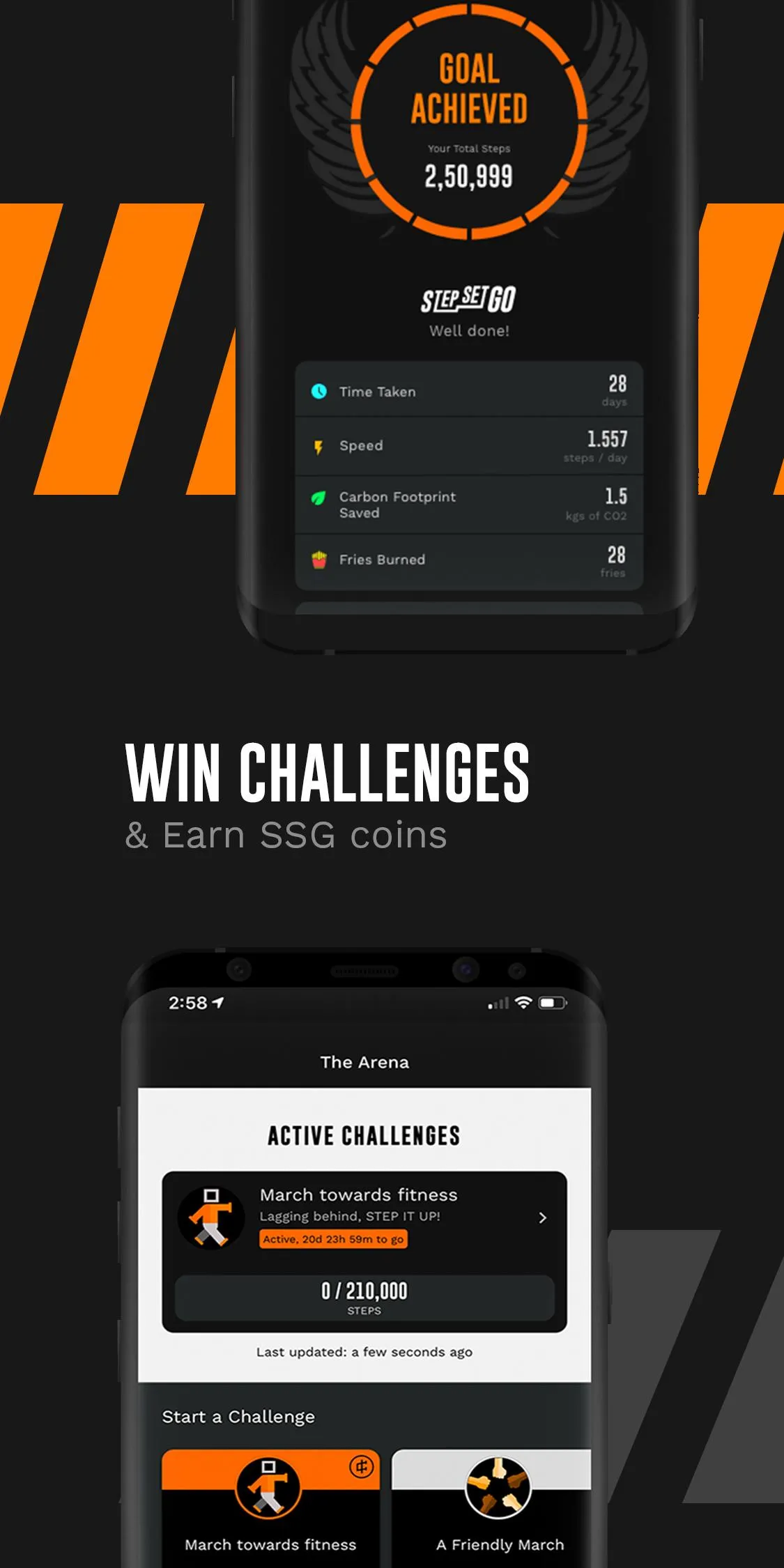 StepSetGo: Step Counter | Indus Appstore | Screenshot