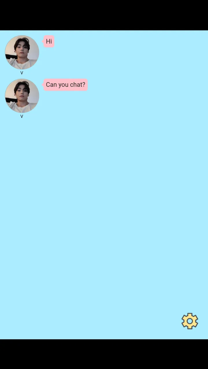 Chat Stories with V BTS | Indus Appstore | Screenshot