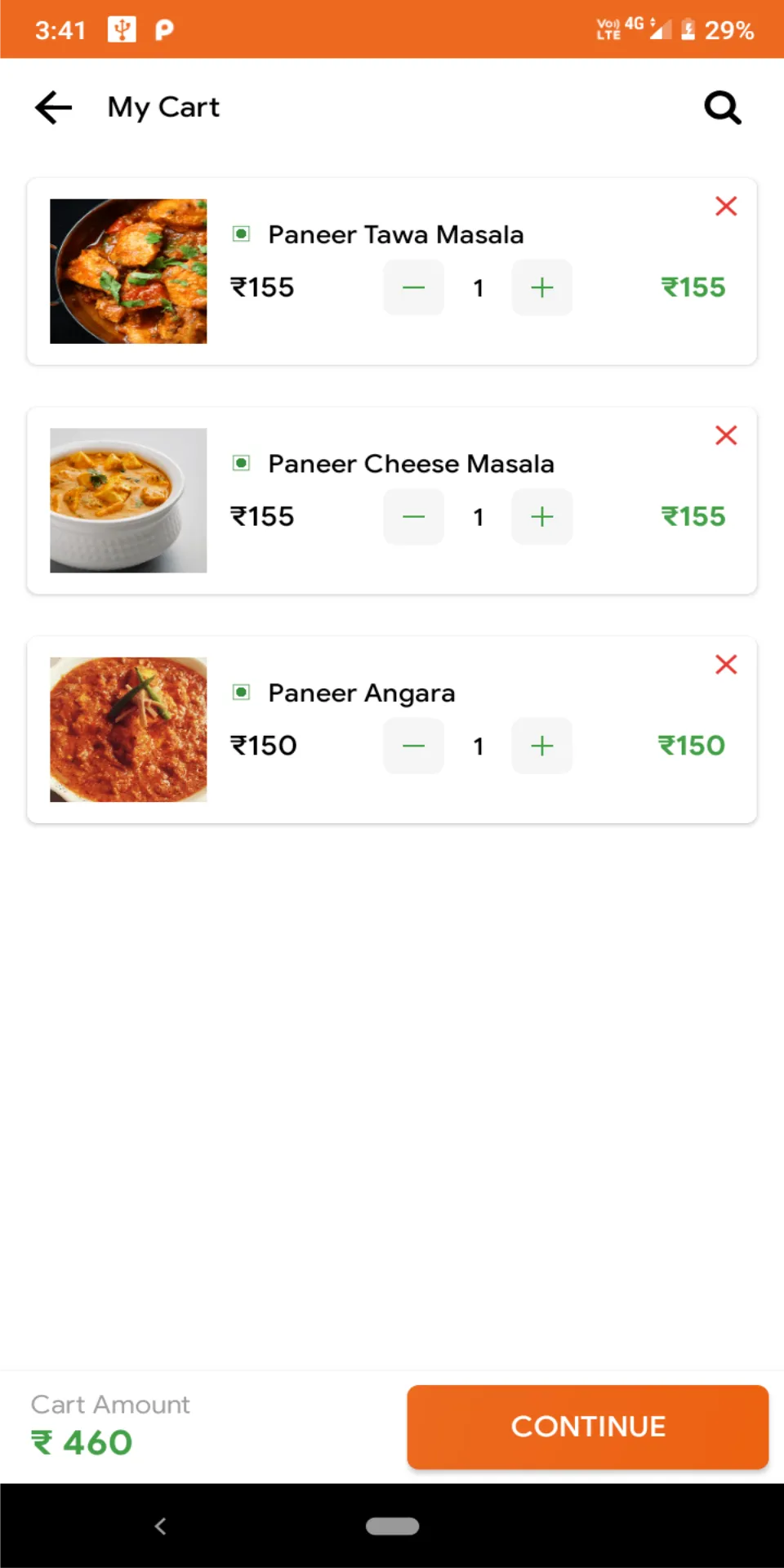 Aaram Restaurant - Order Food  | Indus Appstore | Screenshot