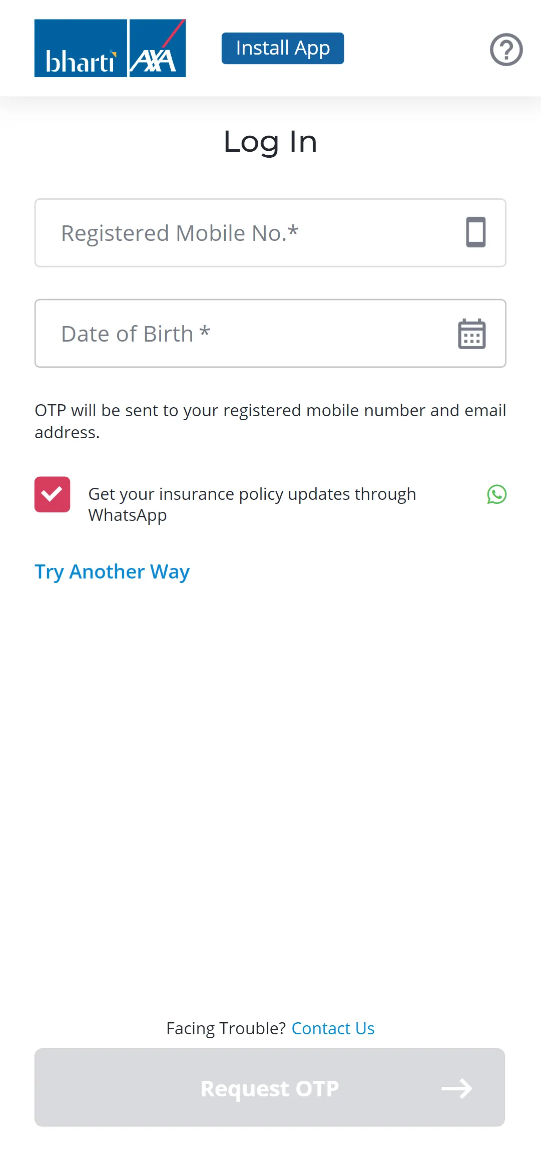Bharti AXA Life | Indus Appstore | Screenshot