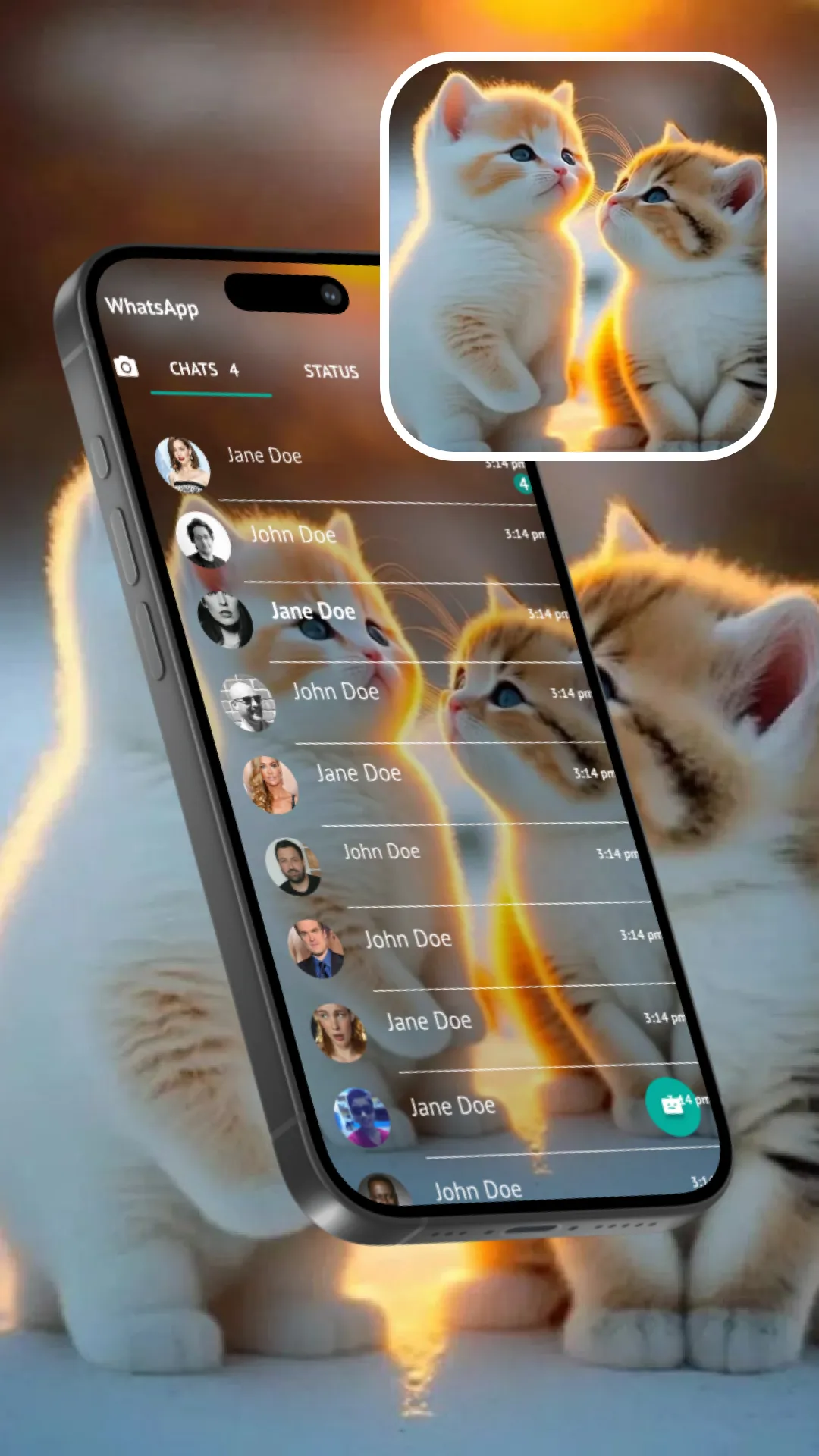 Chat Wallpapers & Status Saver | Indus Appstore | Screenshot