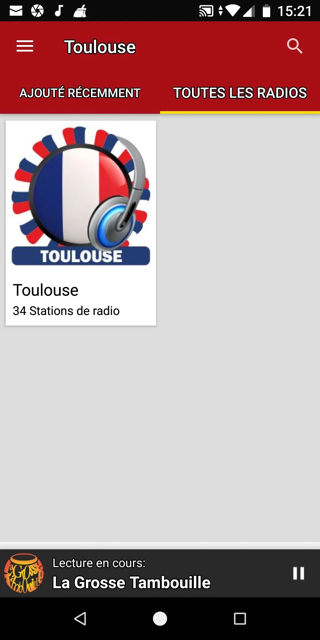 Radios de Toulouse - France | Indus Appstore | Screenshot