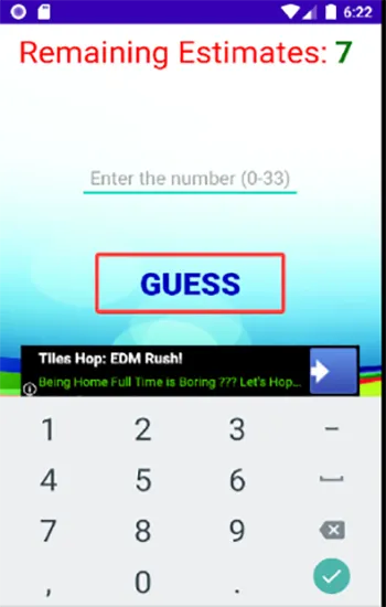 Number Guessing Game | Indus Appstore | Screenshot