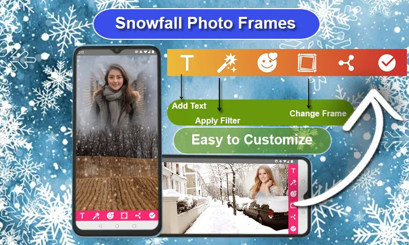 Snowfall Photo Editor | Indus Appstore | Screenshot