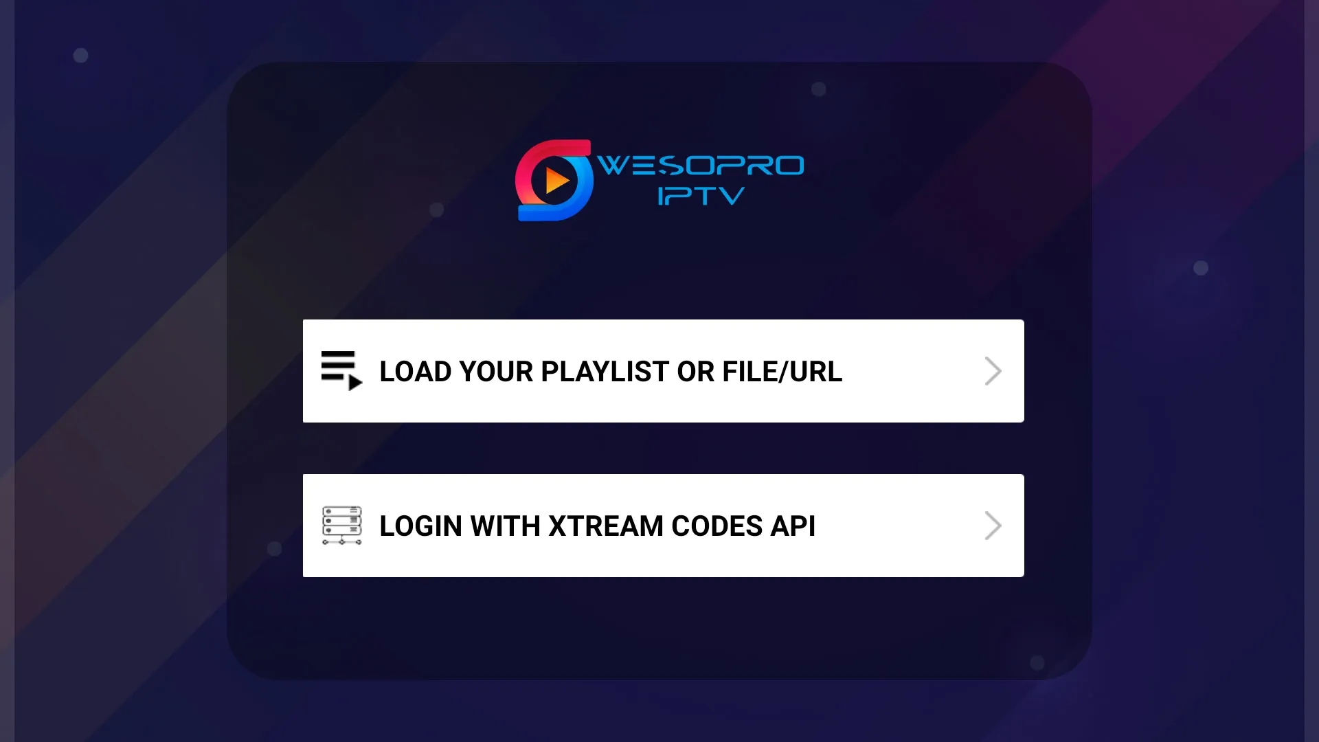 WESOPRO IPTV PRO | Indus Appstore | Screenshot