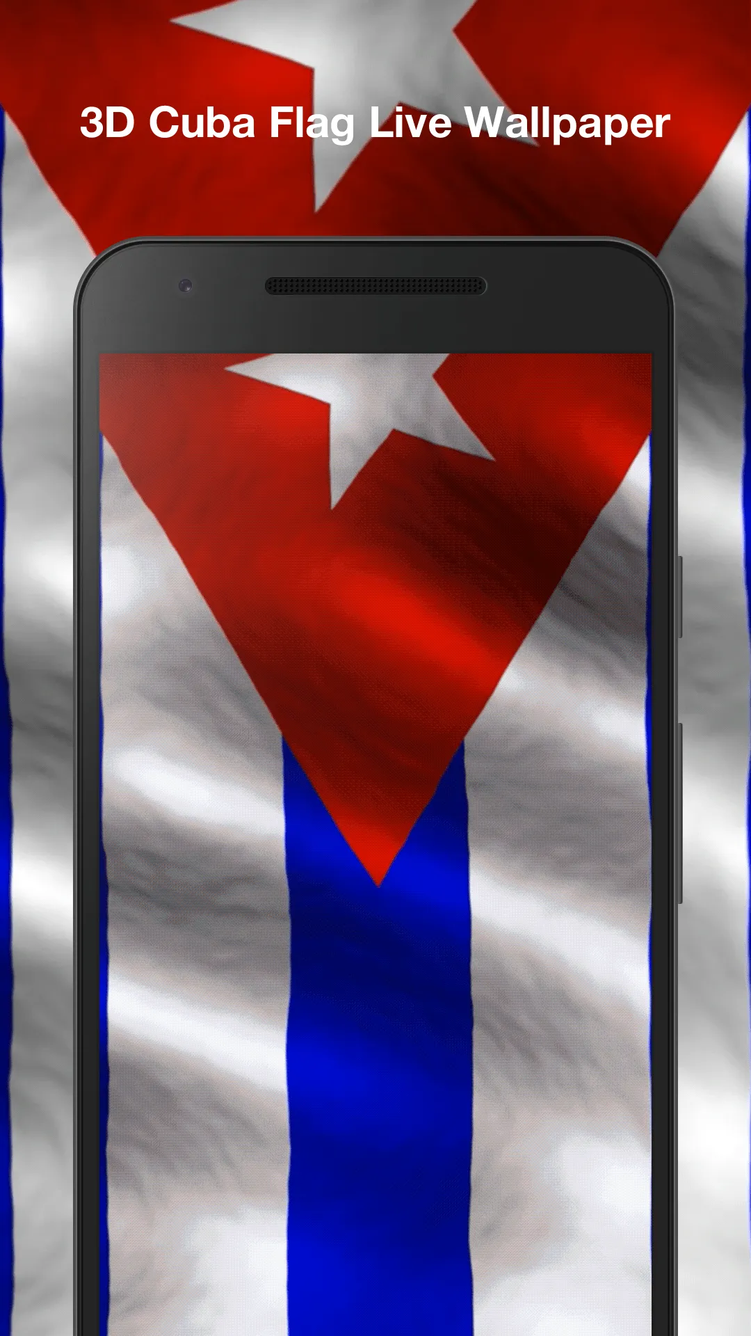 3d Cuba Flag Live Wallpaper | Indus Appstore | Screenshot