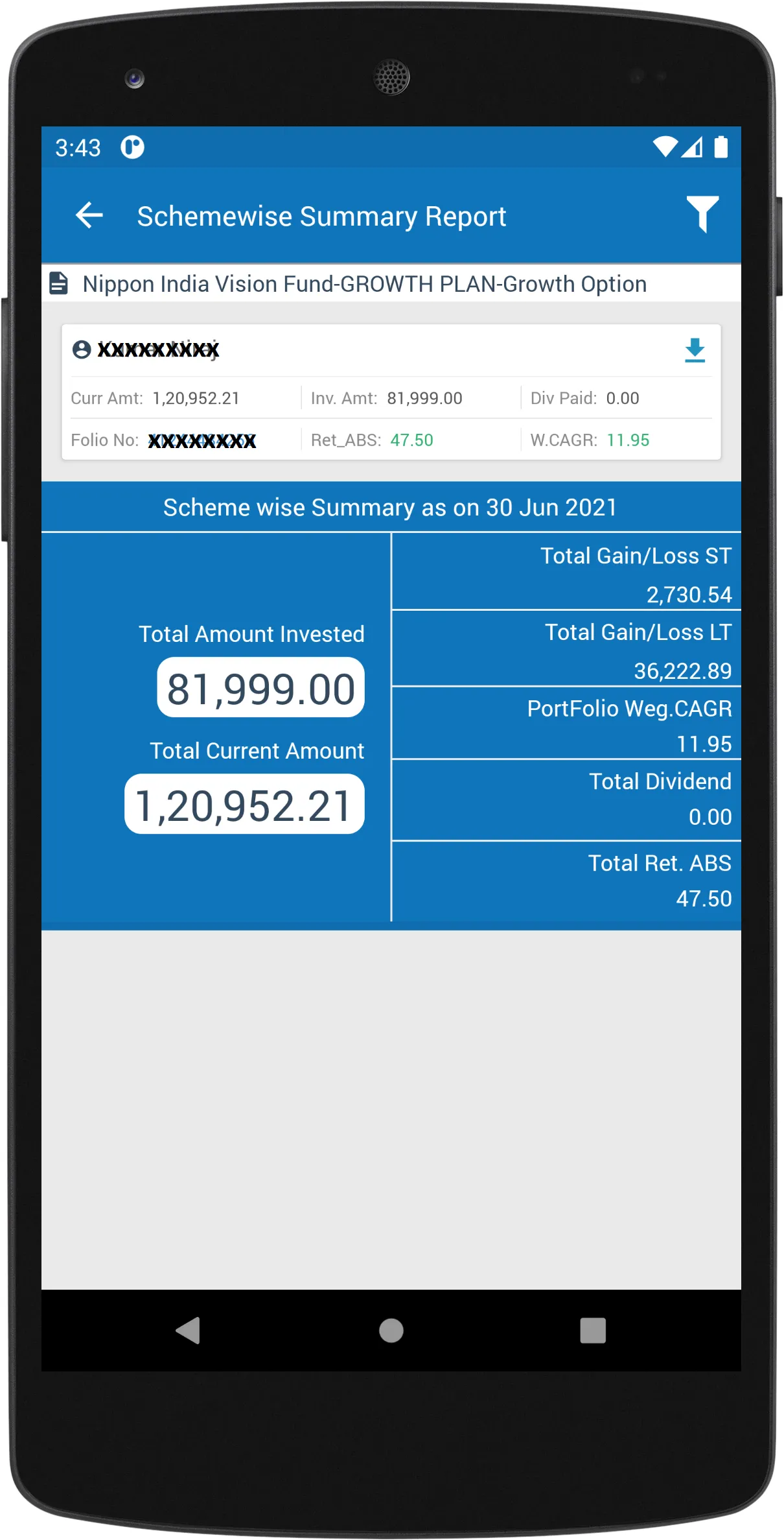 Vinayak Investments | Indus Appstore | Screenshot