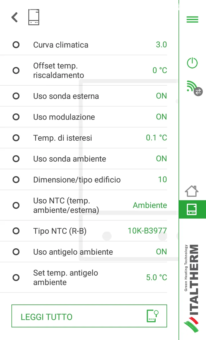 Italtherm Net APP | Indus Appstore | Screenshot