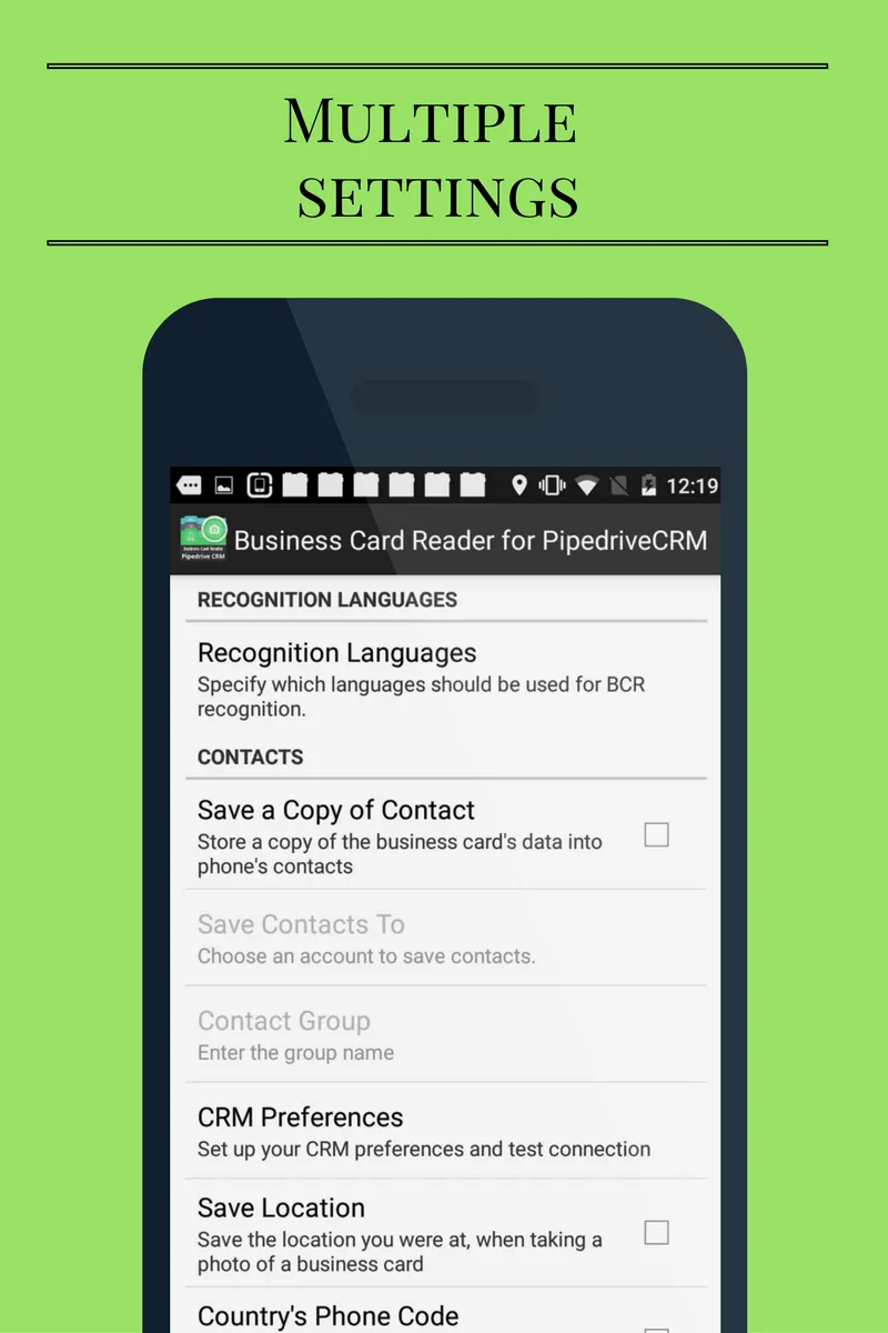 Business Card Reader for Piped | Indus Appstore | Screenshot
