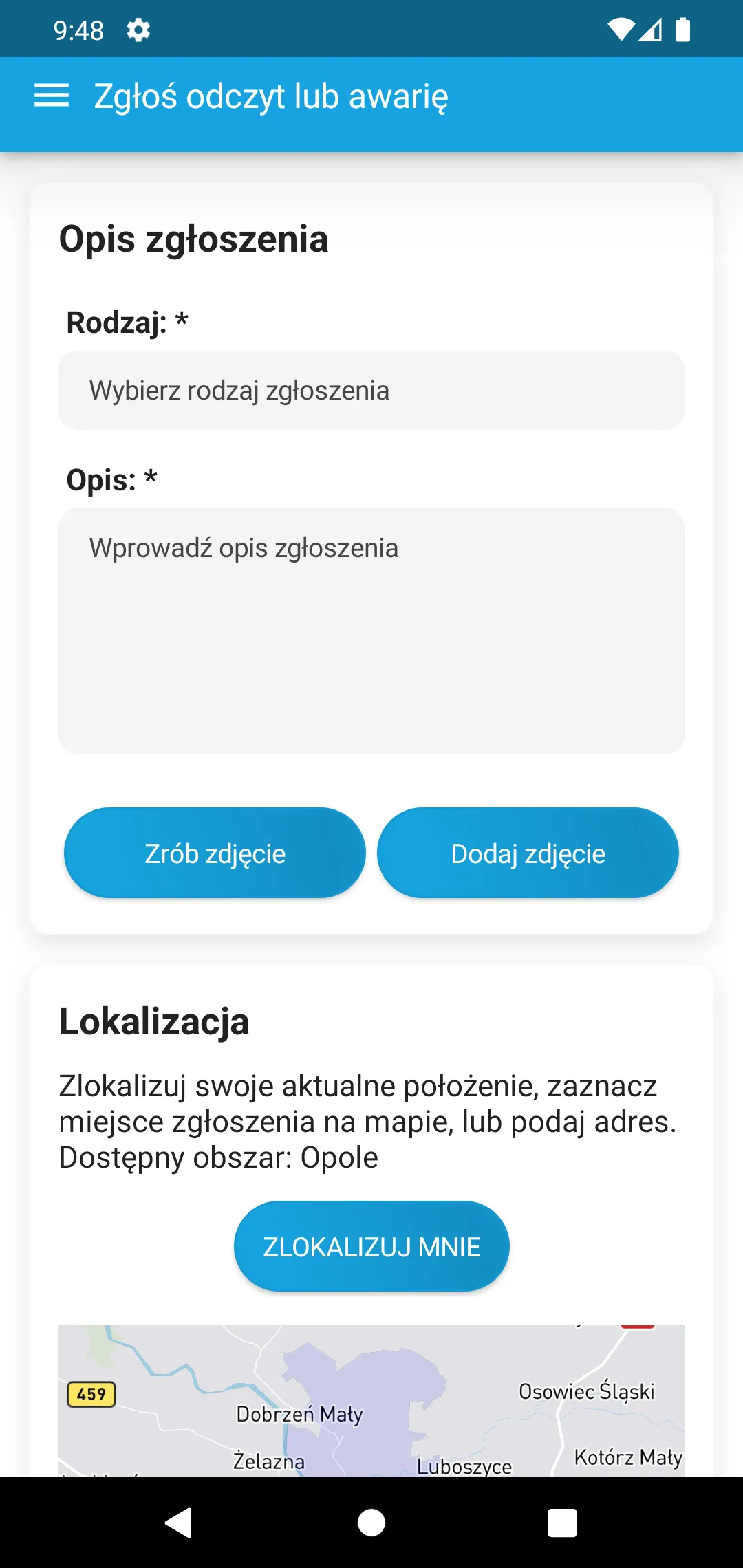 Wodociągi i Kanalizacja Opole | Indus Appstore | Screenshot