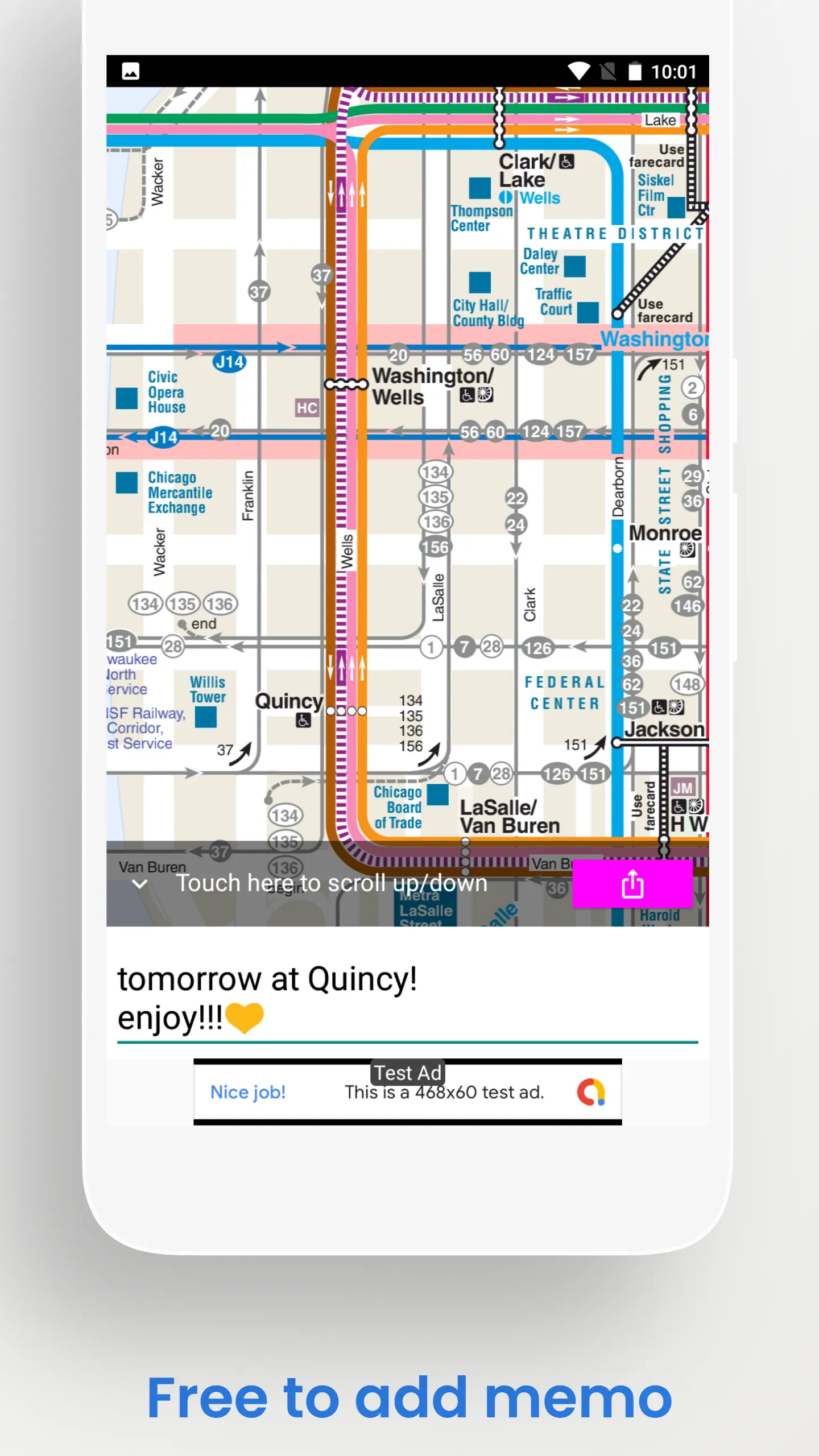 Chicago Bus Train Travel Map | Indus Appstore | Screenshot