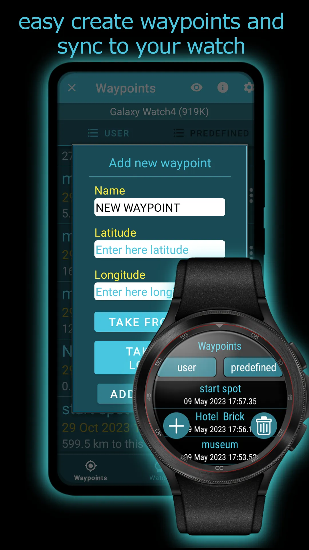 Compass GPS Navigation Wear OS | Indus Appstore | Screenshot