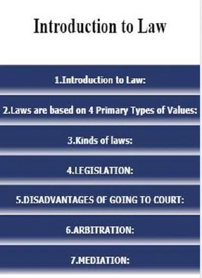 Introduction to Law | Indus Appstore | Screenshot