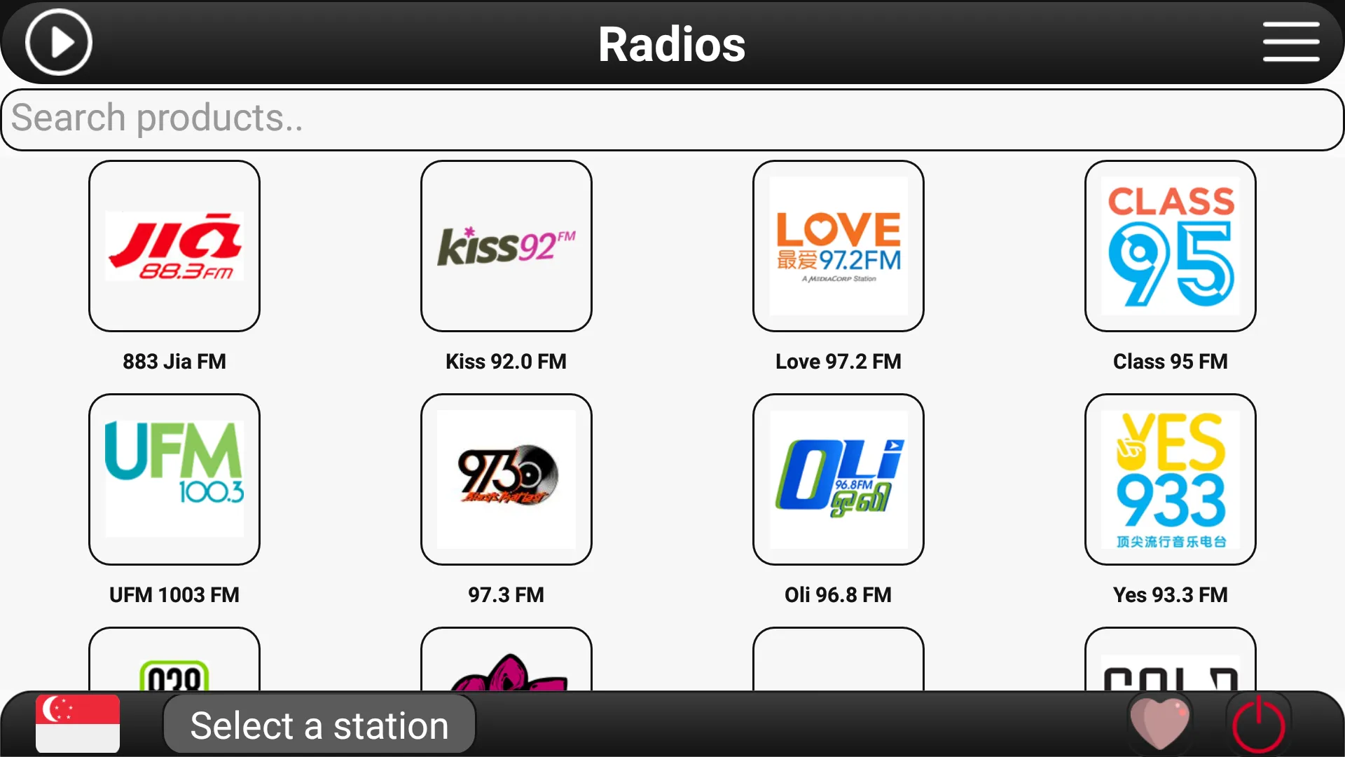 Singapore Radio FM | Indus Appstore | Screenshot