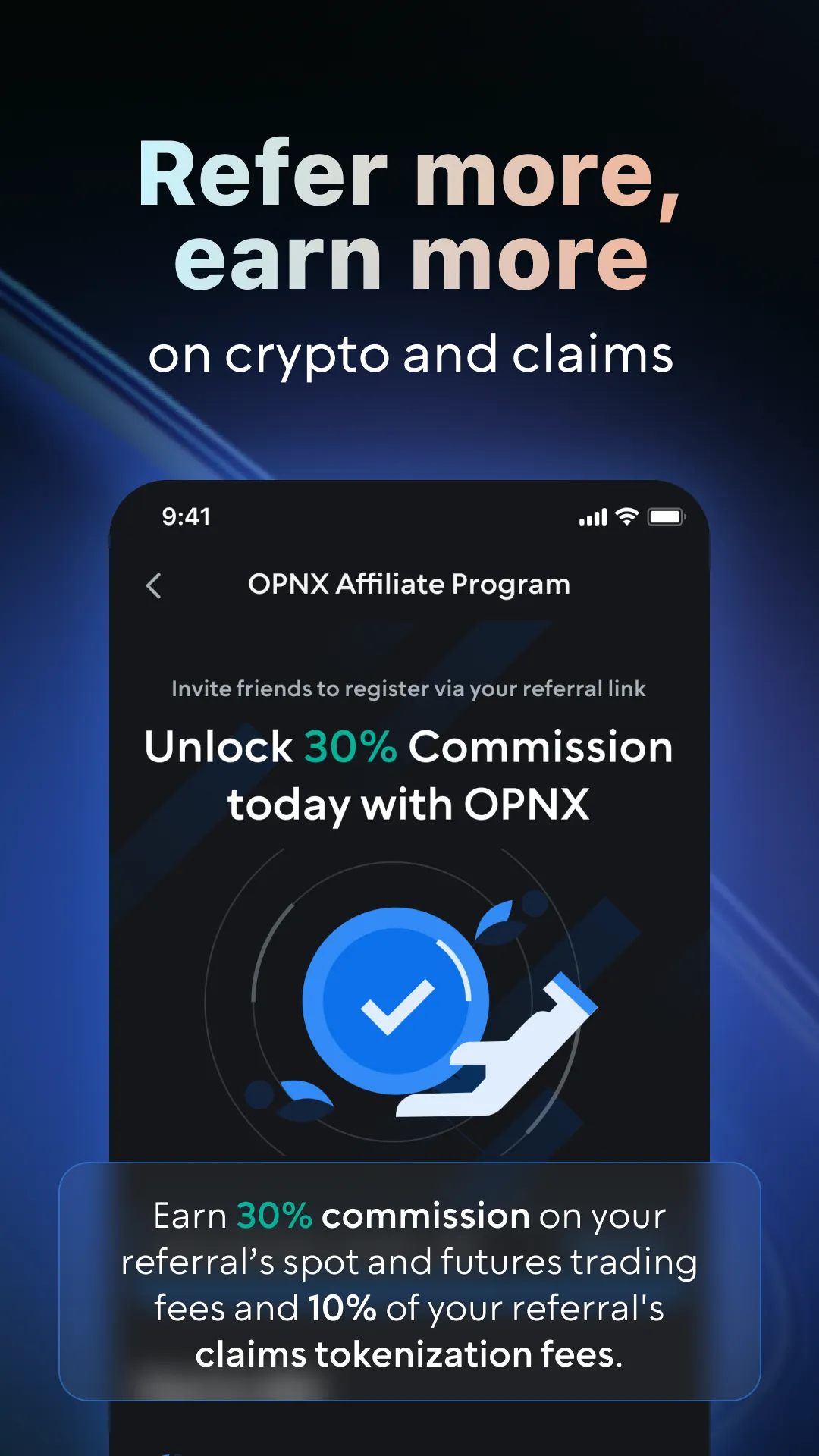 OPNX: Trade Crypto & Claims | Indus Appstore | Screenshot