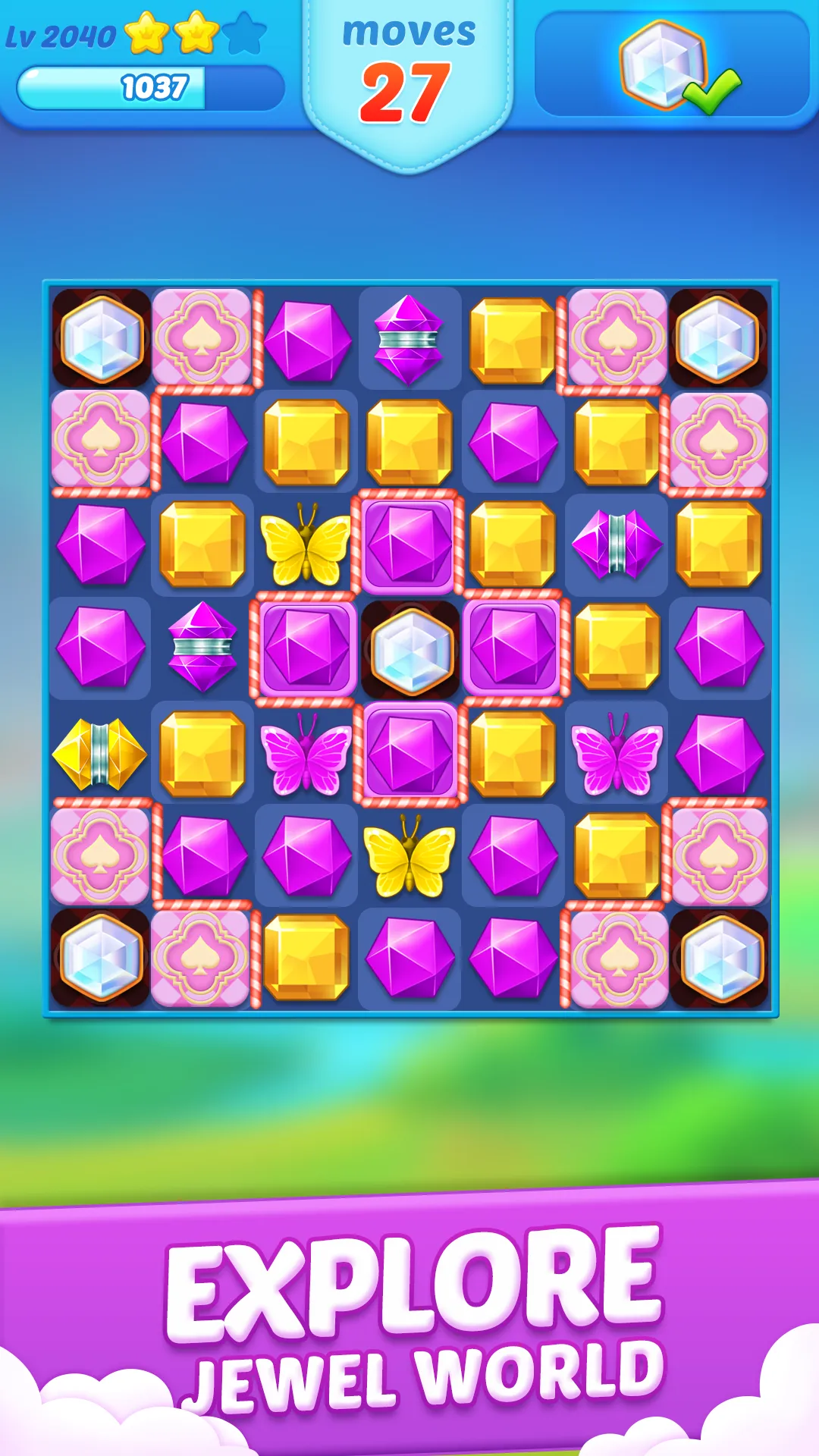 Jewel Crush™ - Match 3 Legend | Indus Appstore | Screenshot