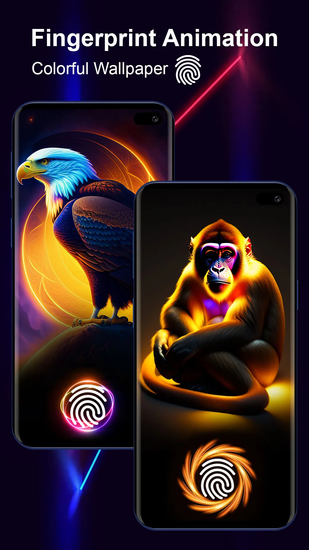 Fingerprint Animation Theme | Indus Appstore | Screenshot