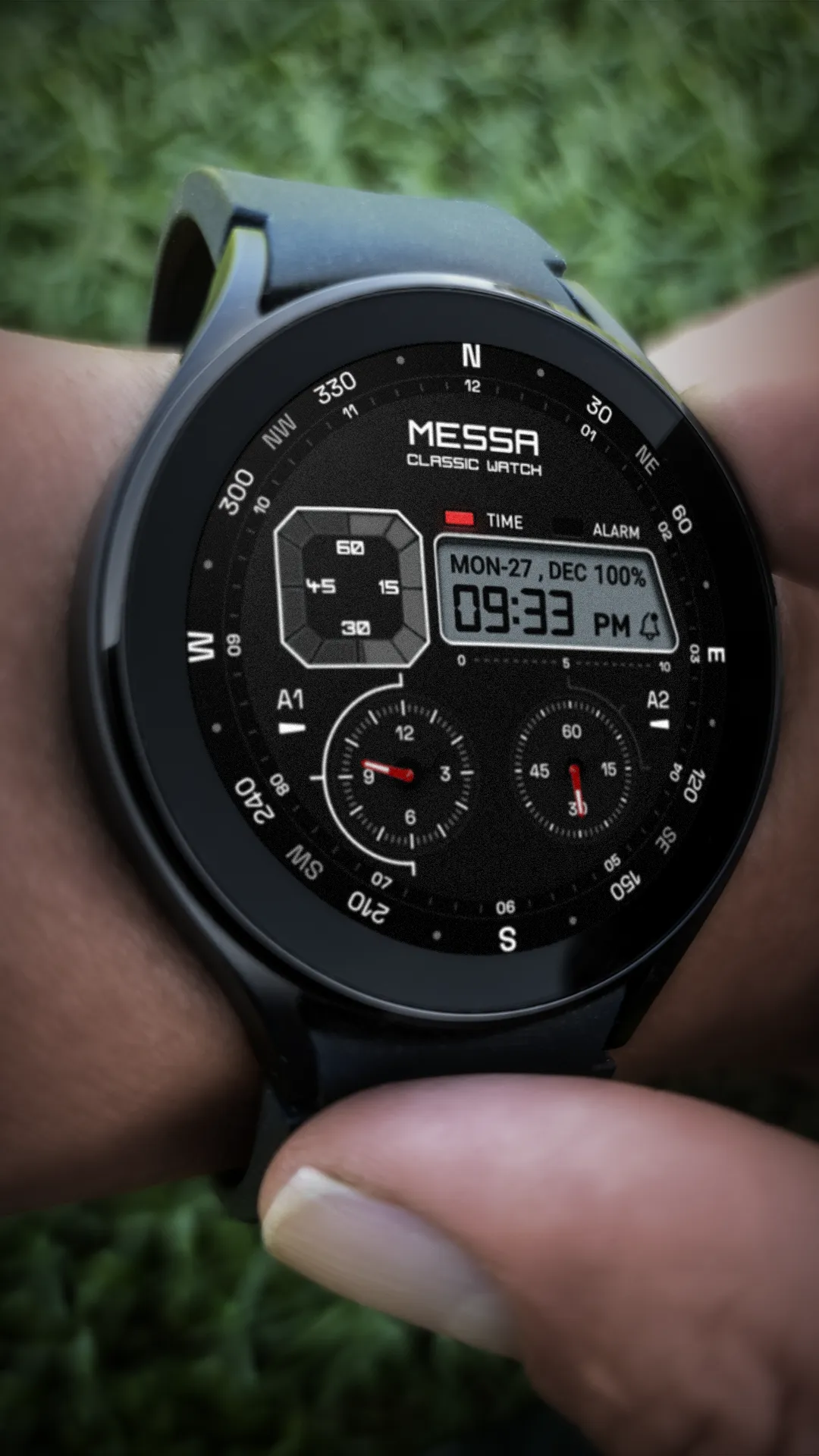 Watchface Digital Messa LX46 | Indus Appstore | Screenshot