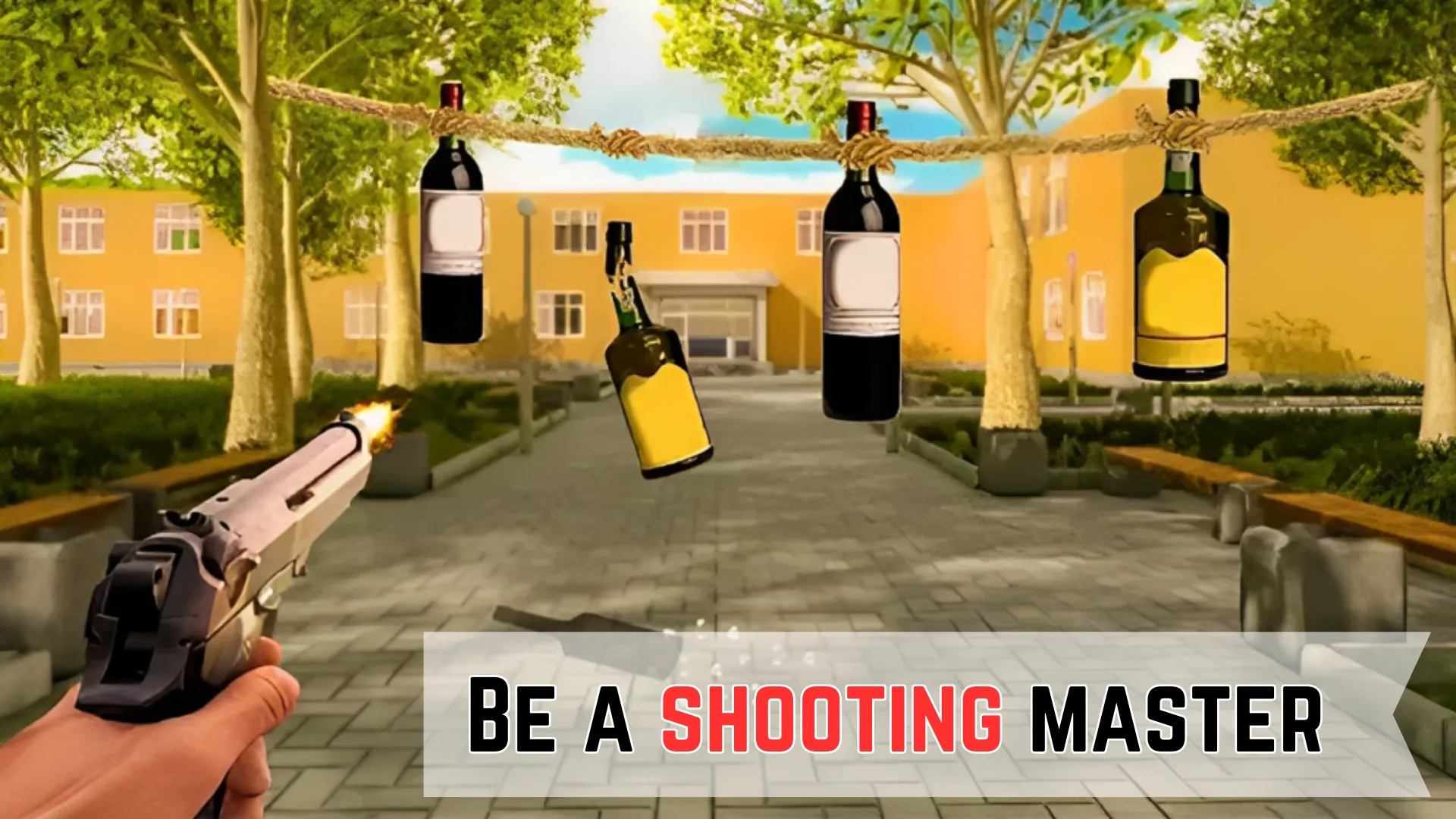 Bottle Shooting- Gun Target | Indus Appstore | Screenshot