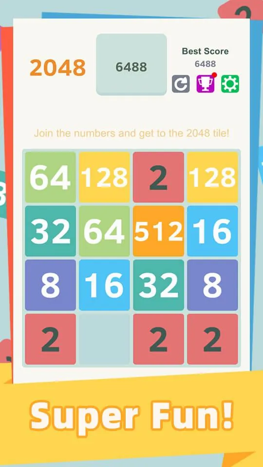 2048 - worldwide poplar game | Indus Appstore | Screenshot