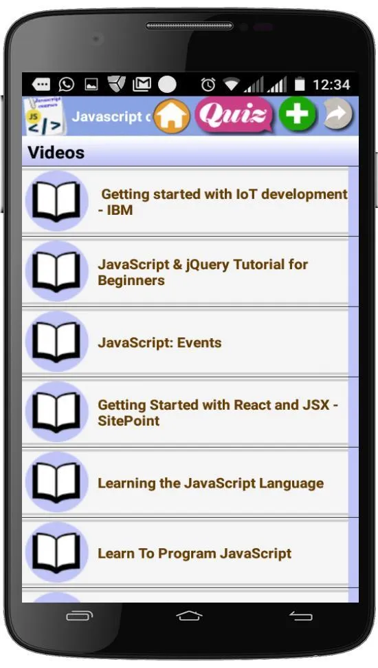 Javascript Courses | Indus Appstore | Screenshot