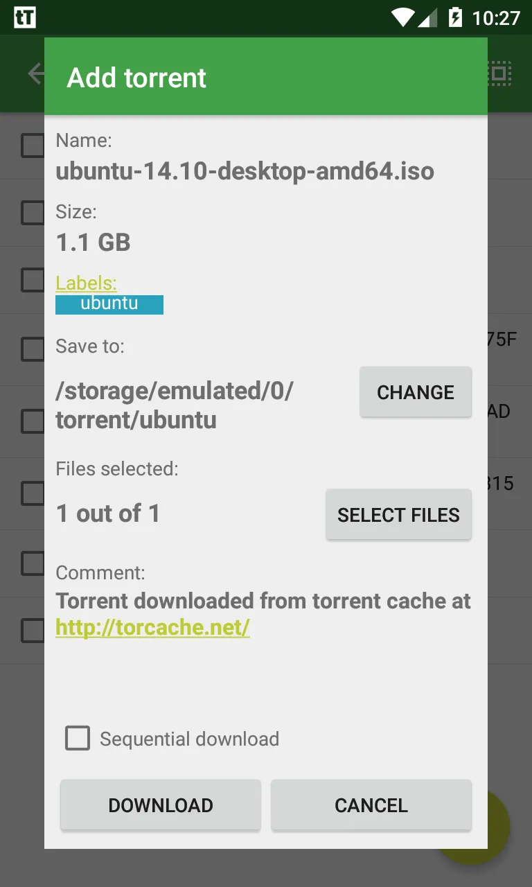 tTorrent Lite - Torrent Client | Indus Appstore | Screenshot