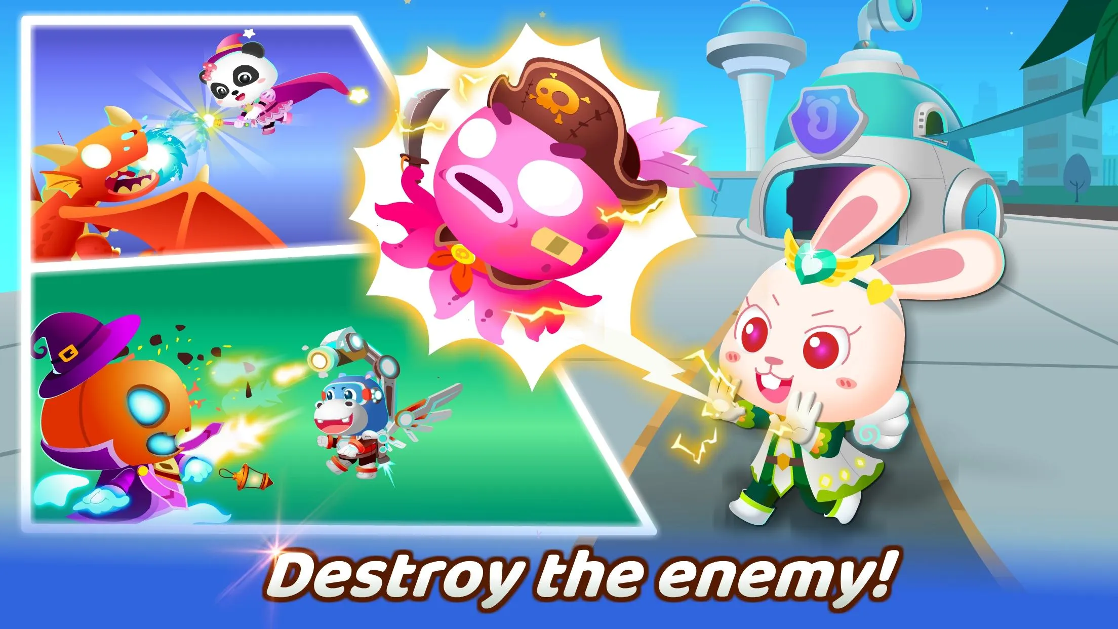 Little Panda's Hero Battle | Indus Appstore | Screenshot