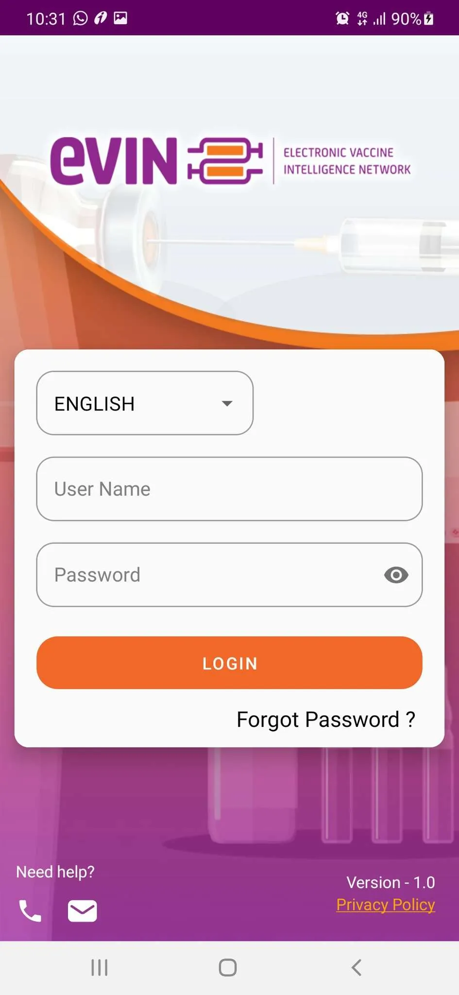 eVIN India | Indus Appstore | Screenshot