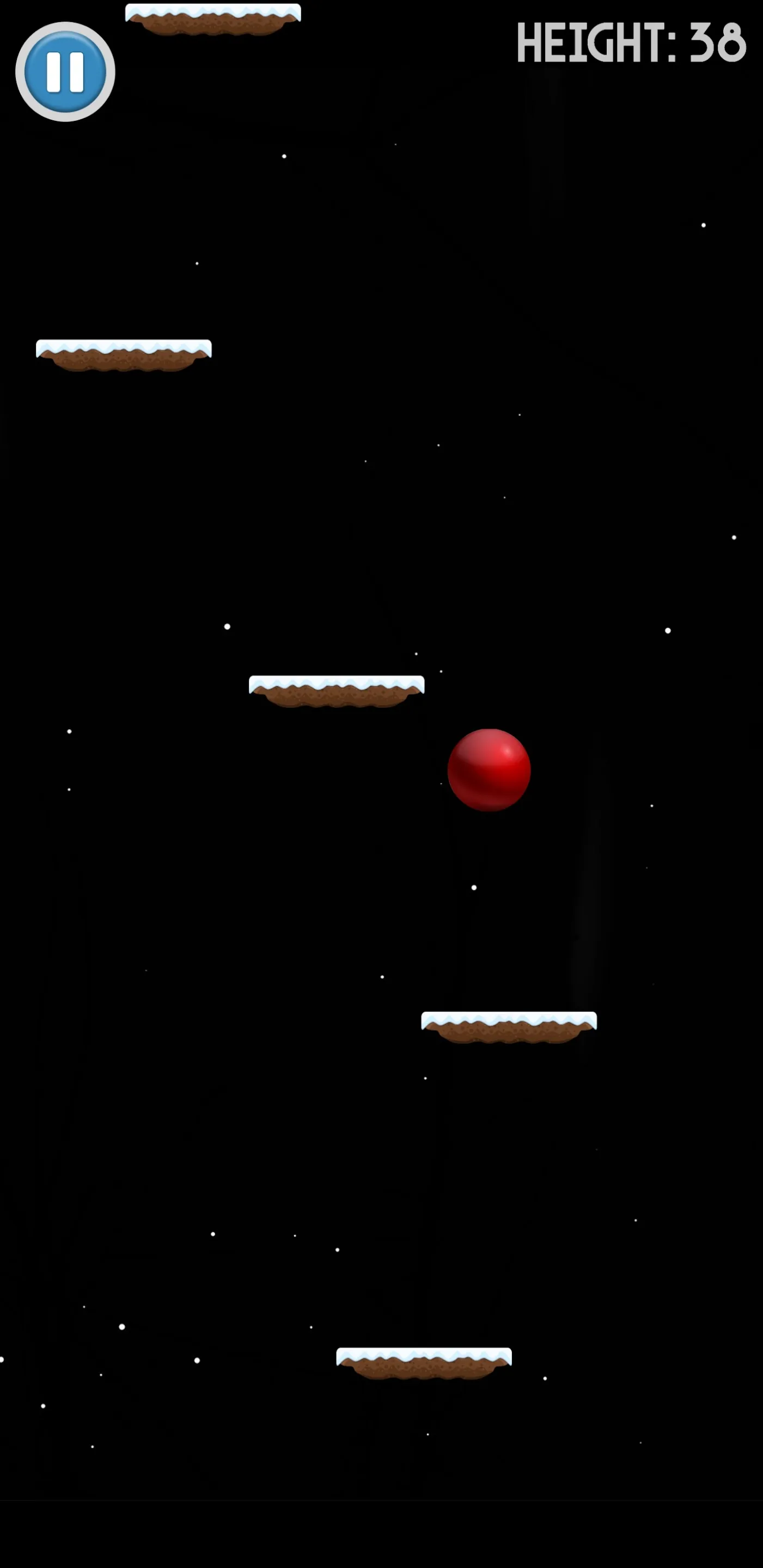 Red Ball - infinite icy tower | Indus Appstore | Screenshot