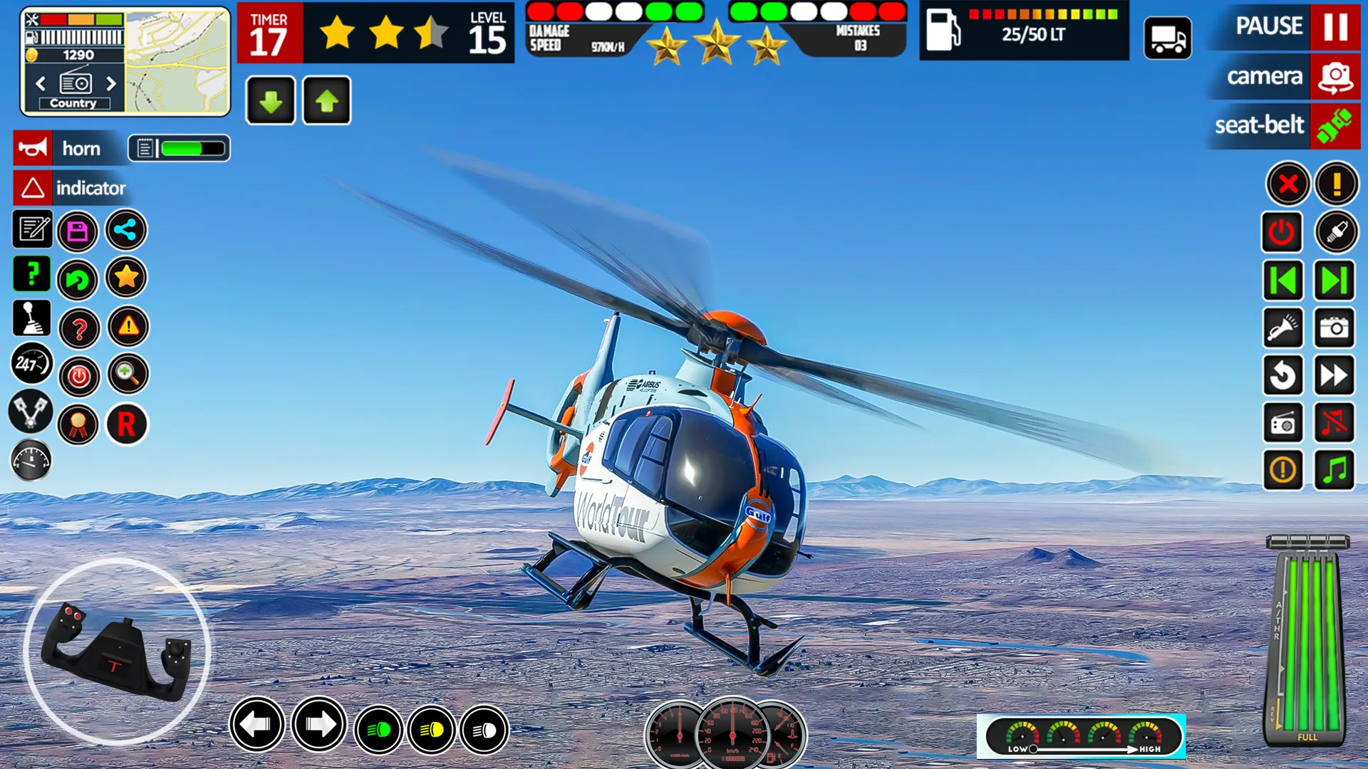 Army Helicopter Simulator Game | Indus Appstore | Screenshot