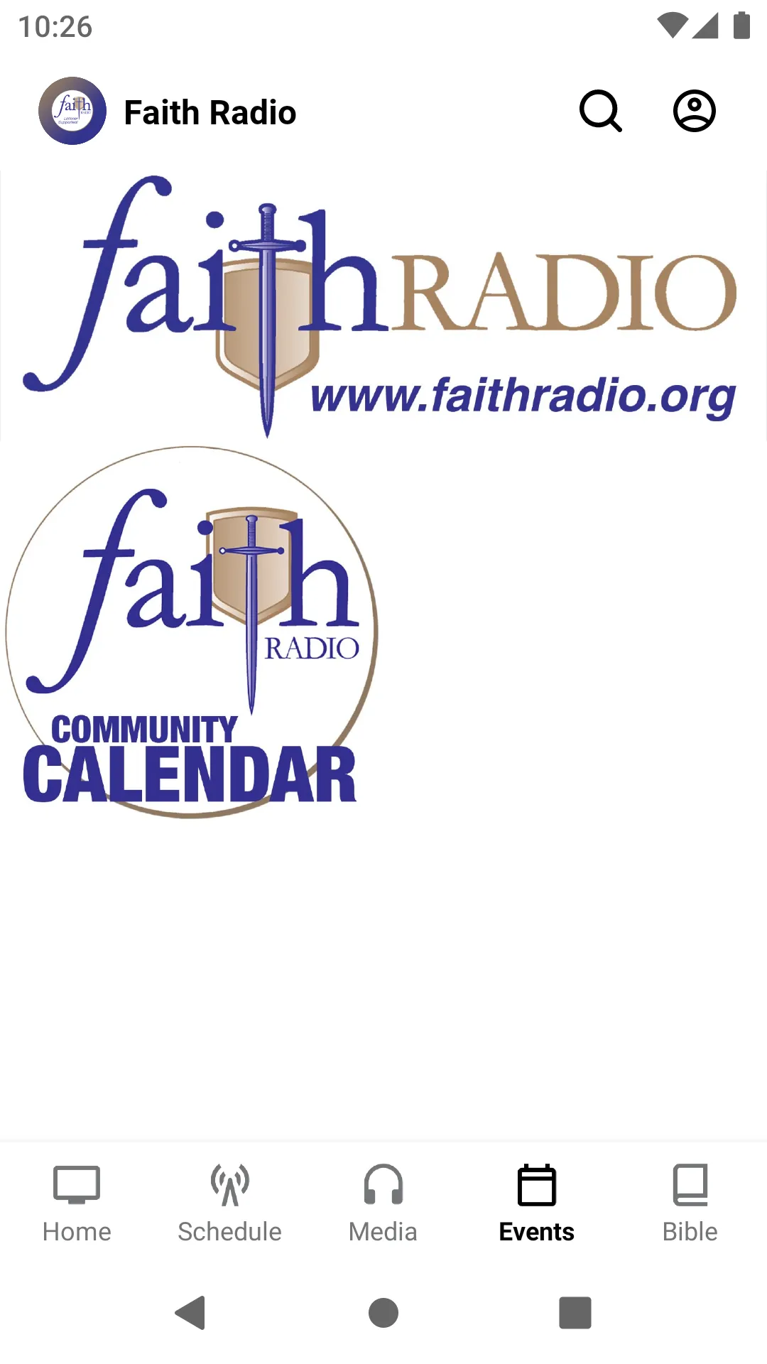 Faith Radio WLBF | Indus Appstore | Screenshot