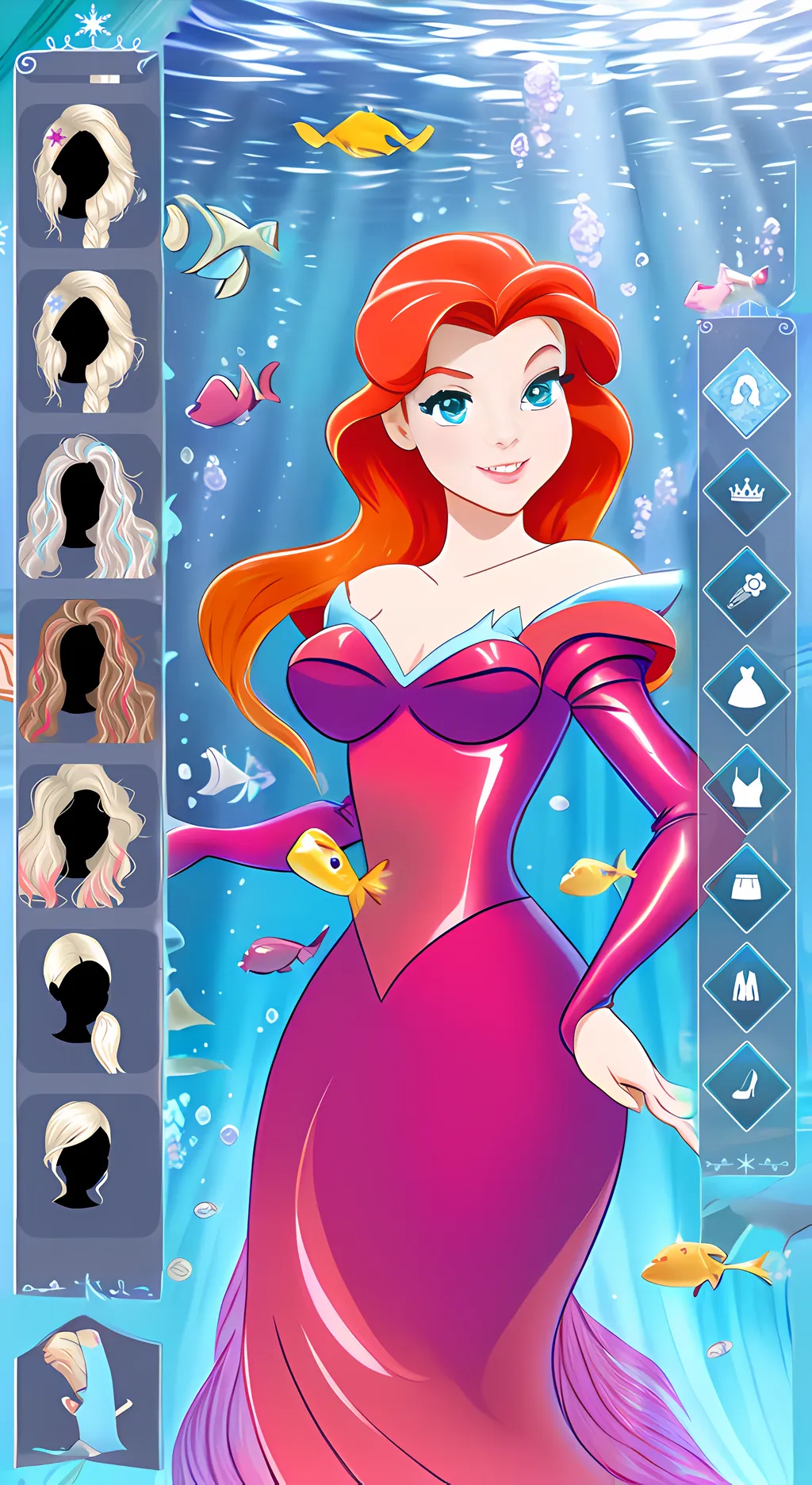 Undersea Princess Style Model | Indus Appstore | Screenshot