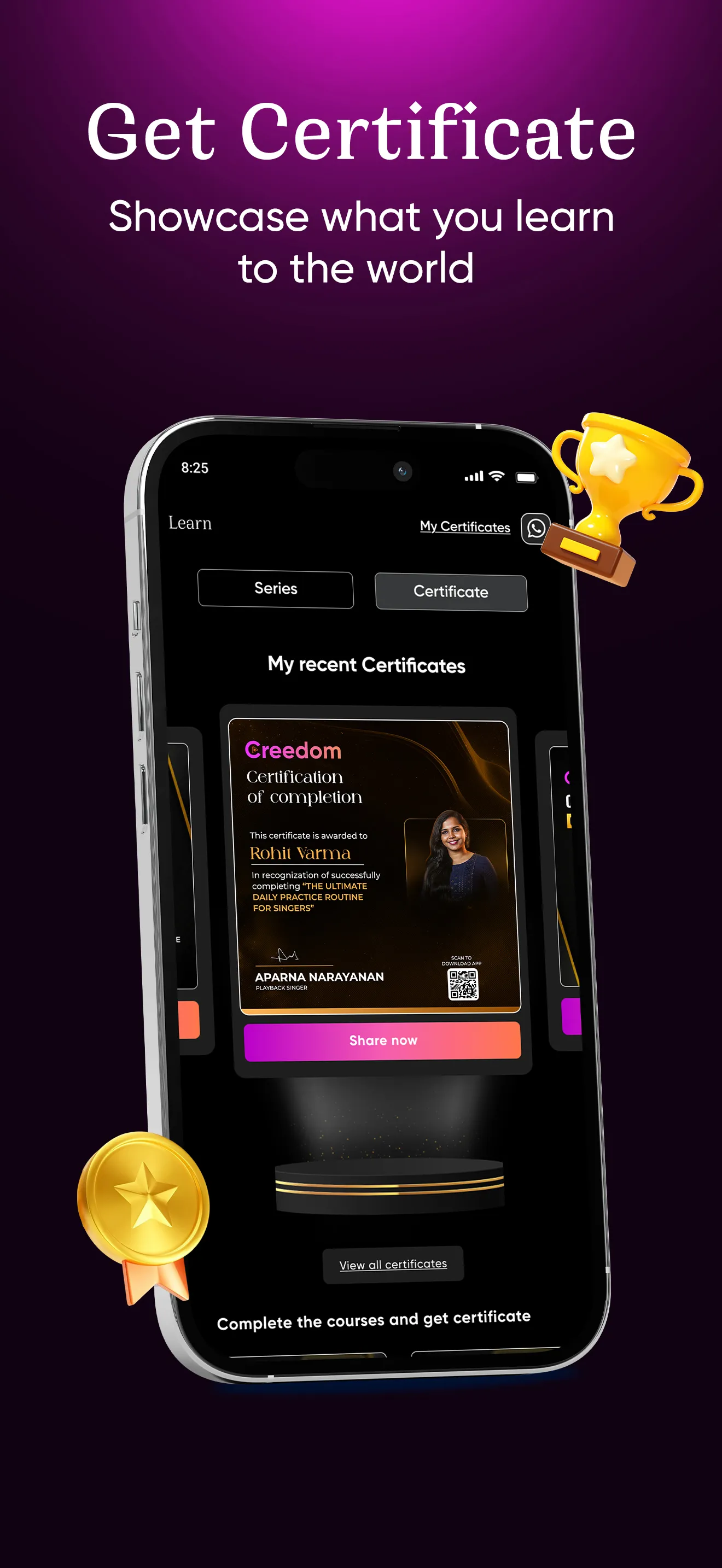 Creedom (Prev - Casttree) | Indus Appstore | Screenshot
