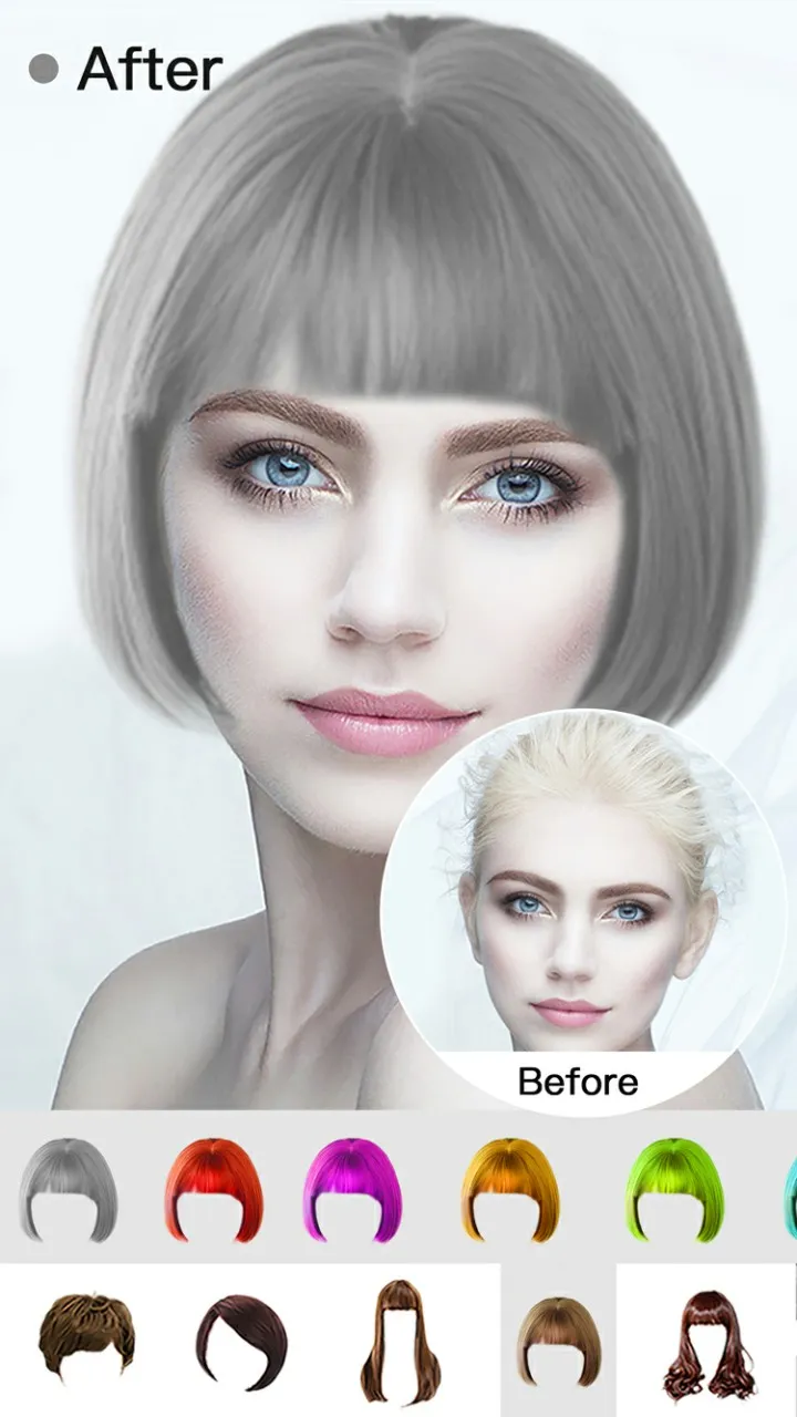 Hairstyle Try On app for Women | Indus Appstore | Screenshot