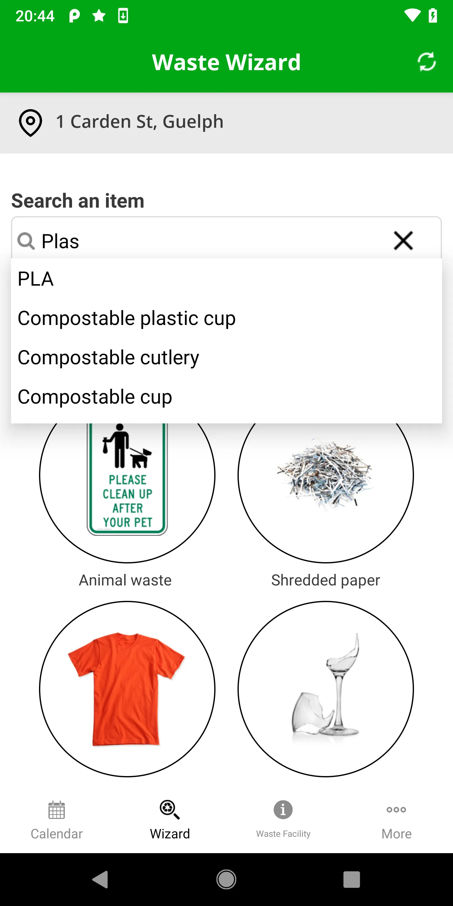 Guelph Waste | Indus Appstore | Screenshot