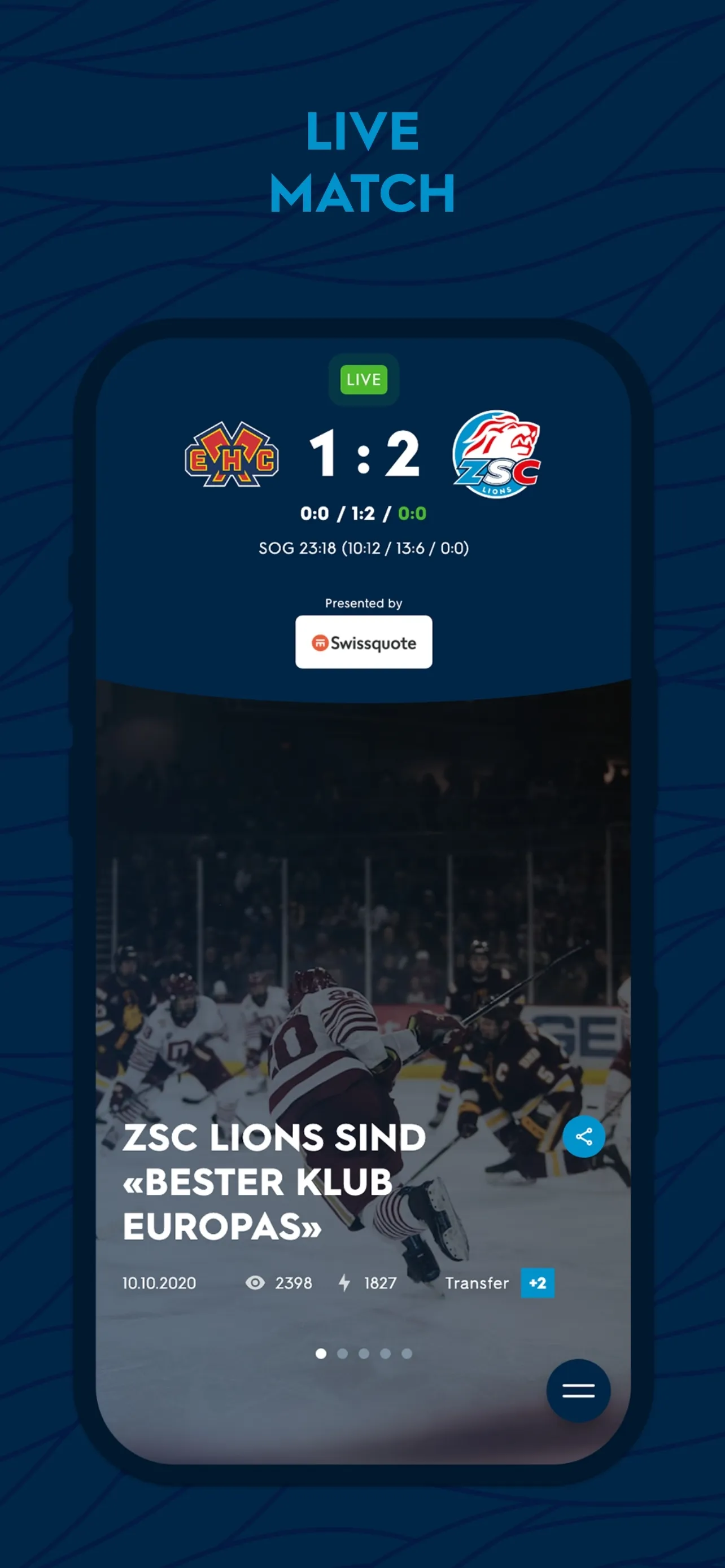 ZSC Lions | Indus Appstore | Screenshot