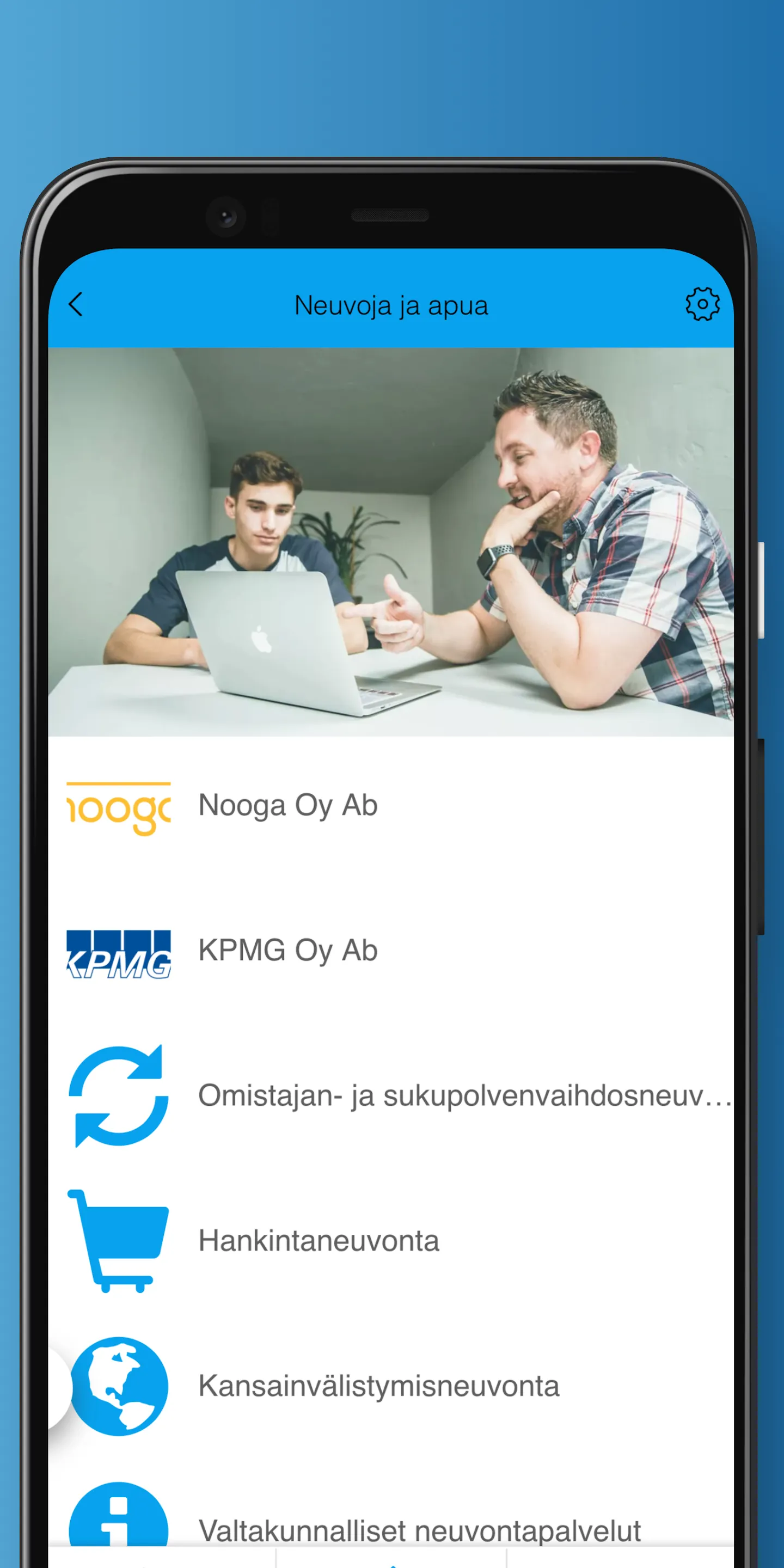 Keski-Pohjanmaan Yrittäjät | Indus Appstore | Screenshot