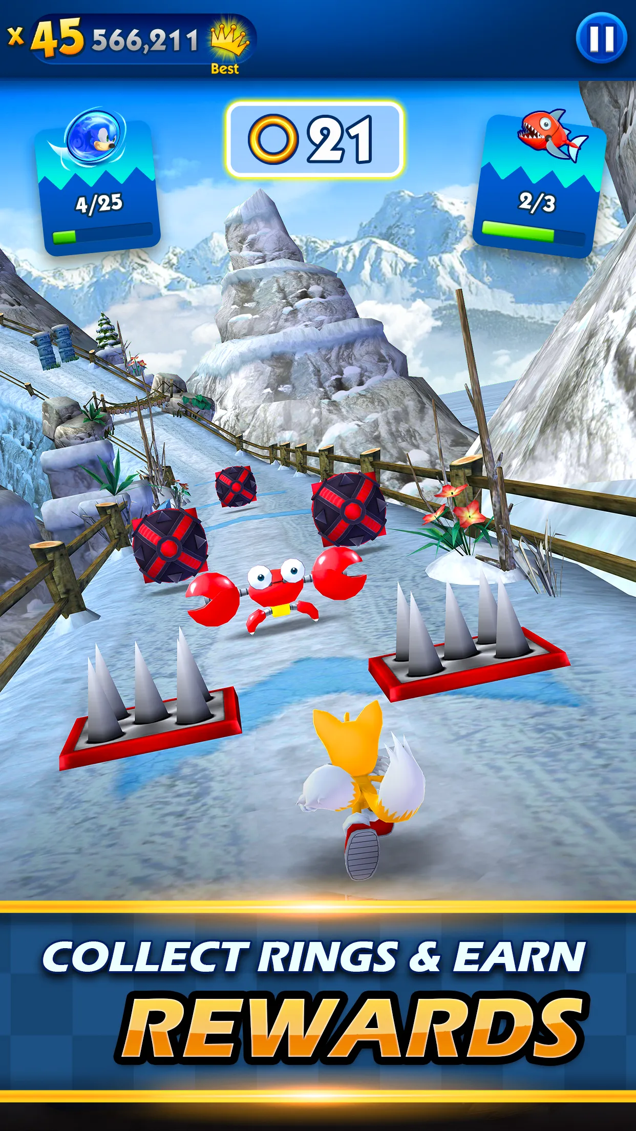 Sonic Dash Endless Runner Game | Indus Appstore | Screenshot