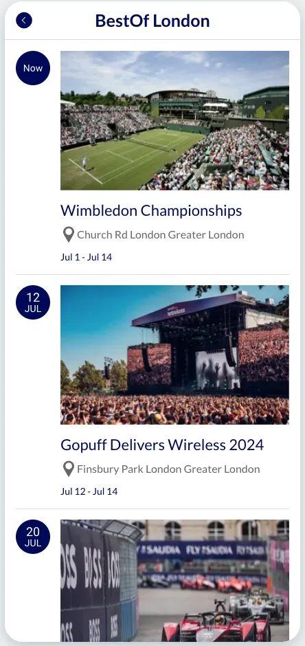 BestOf London | Indus Appstore | Screenshot